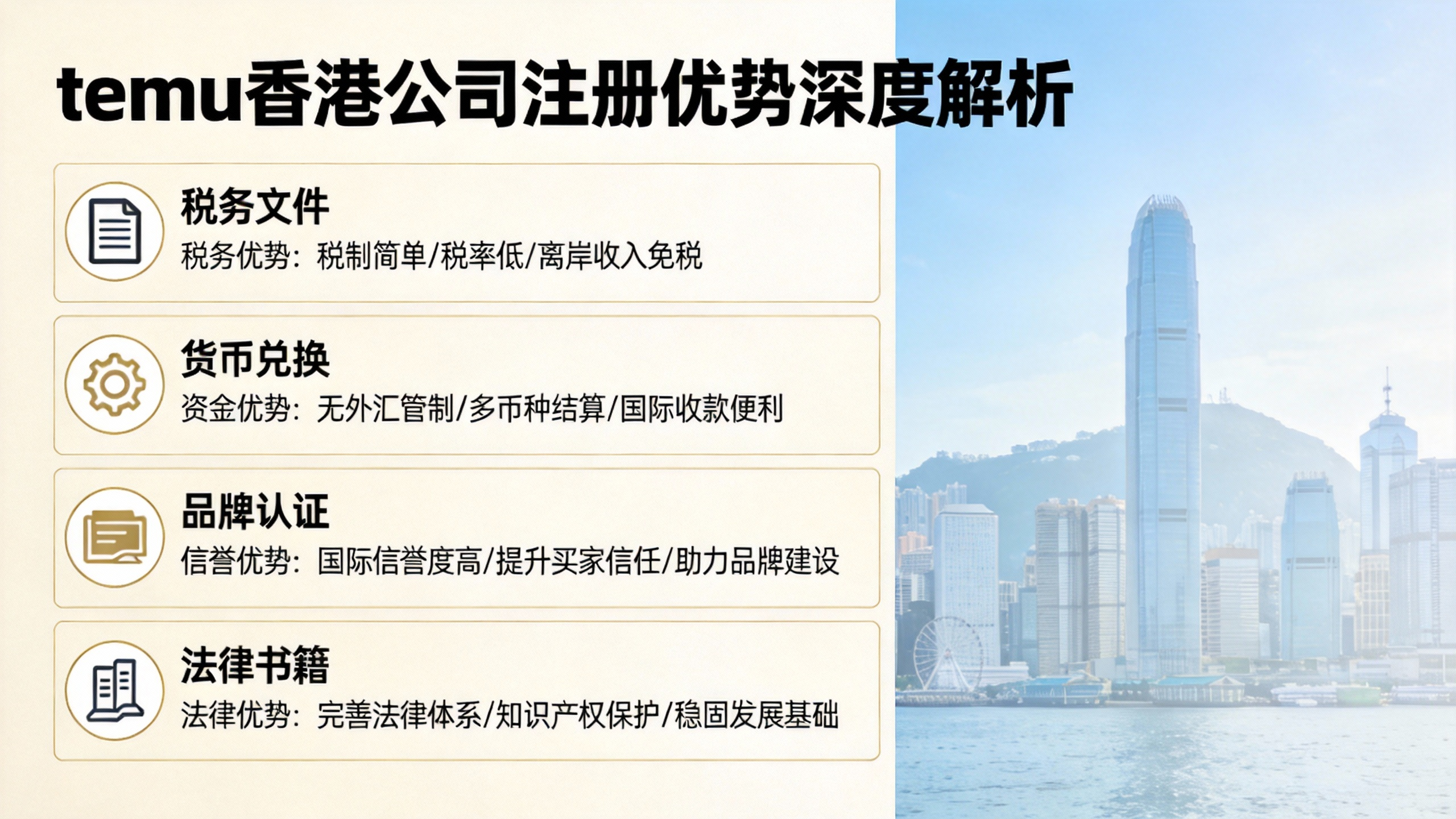 temu香港公司注册优势深度解析