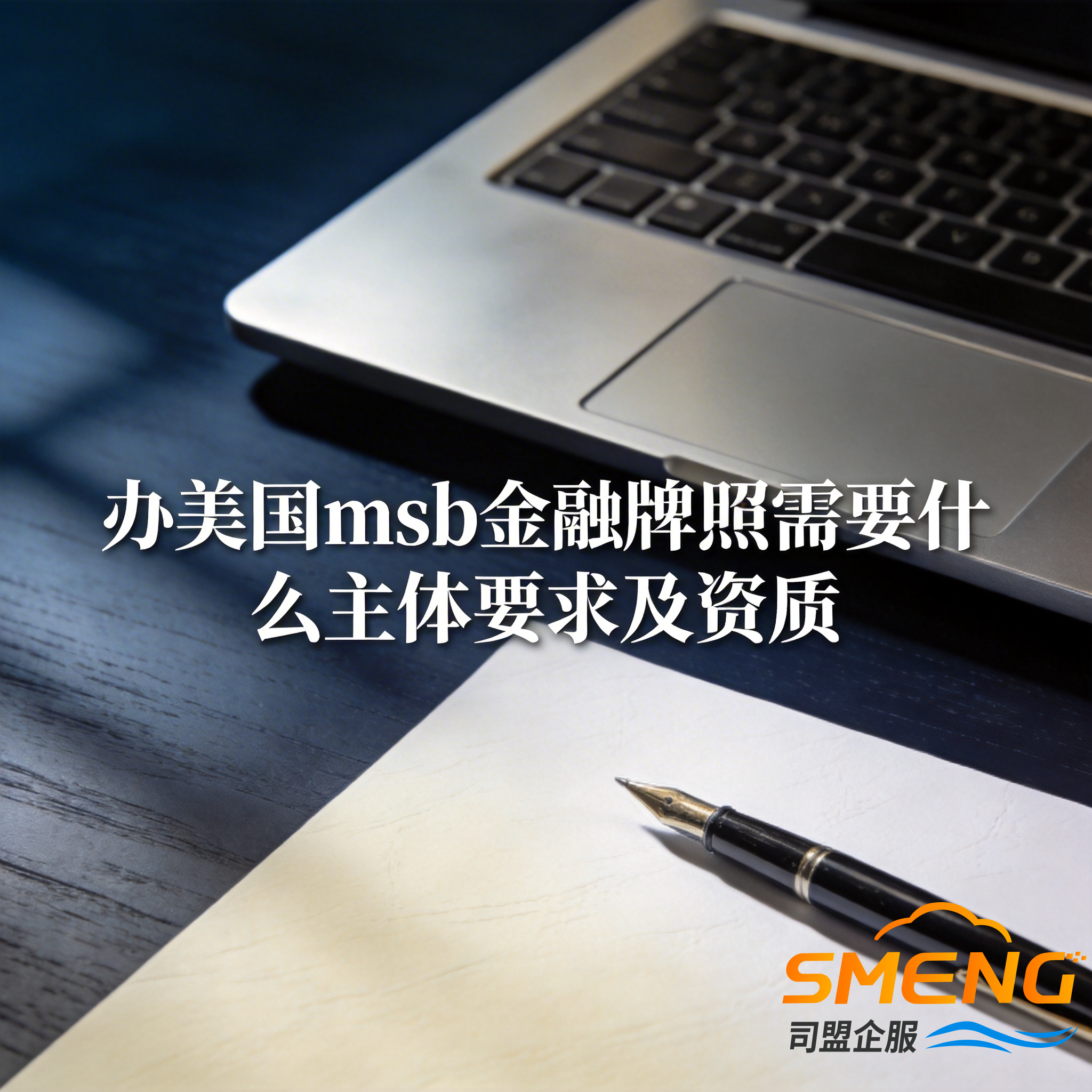 办美国msb金融牌照需要什么主体要求及资质
