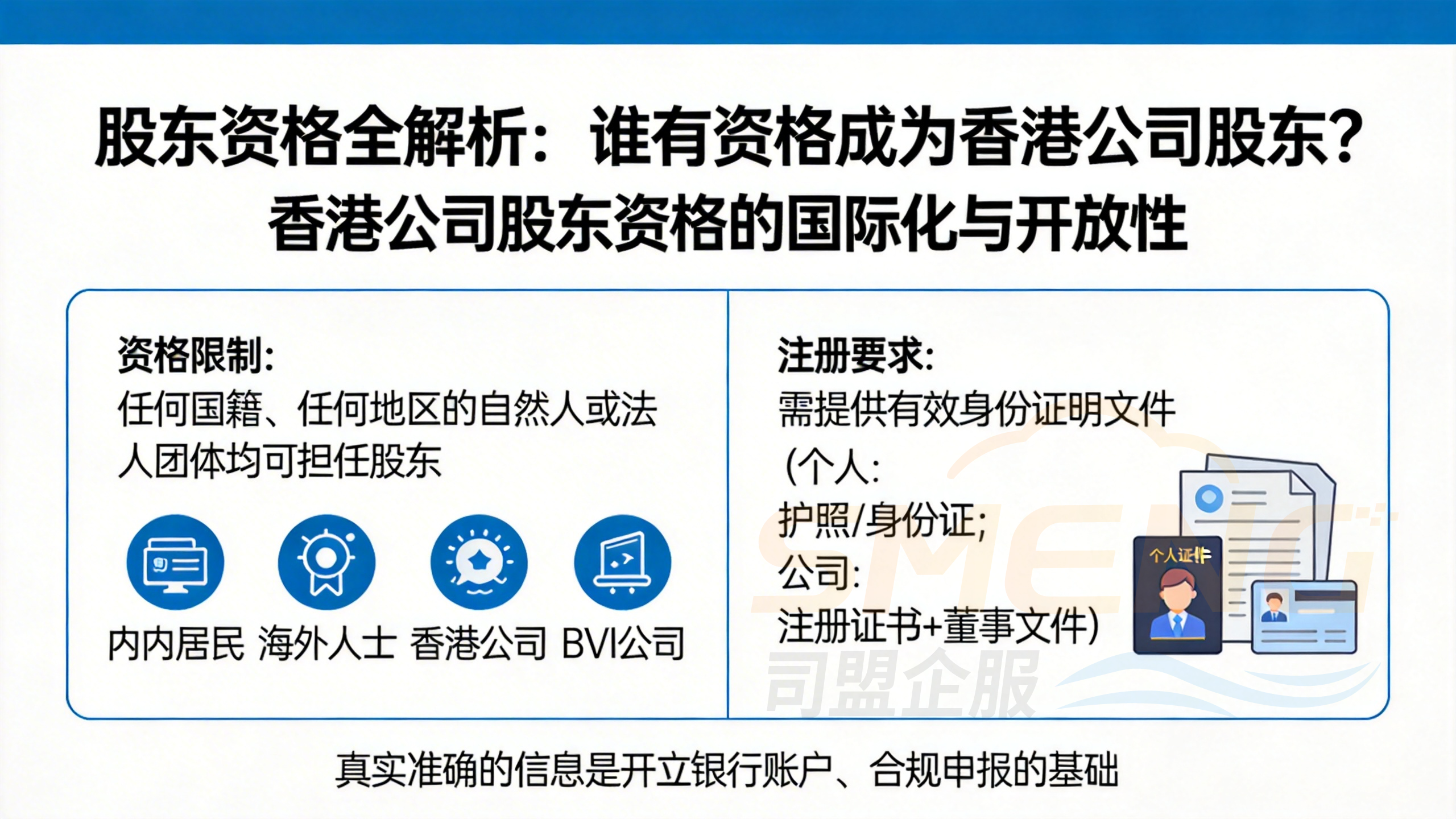 股东资格全解析：谁有资格成为香港公司股东？