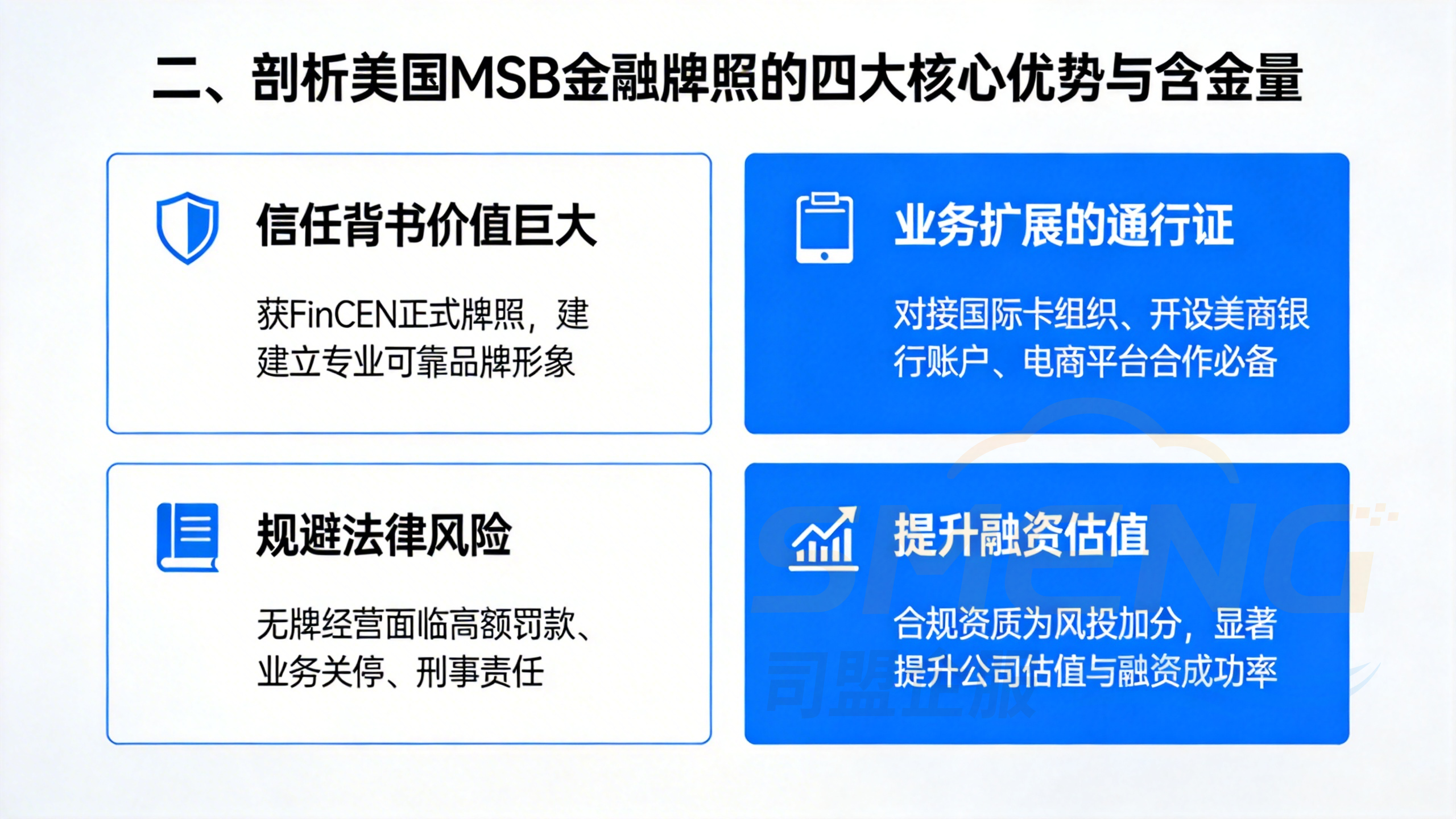 剖析美国MSB金融牌照的四大核心优势与含金量