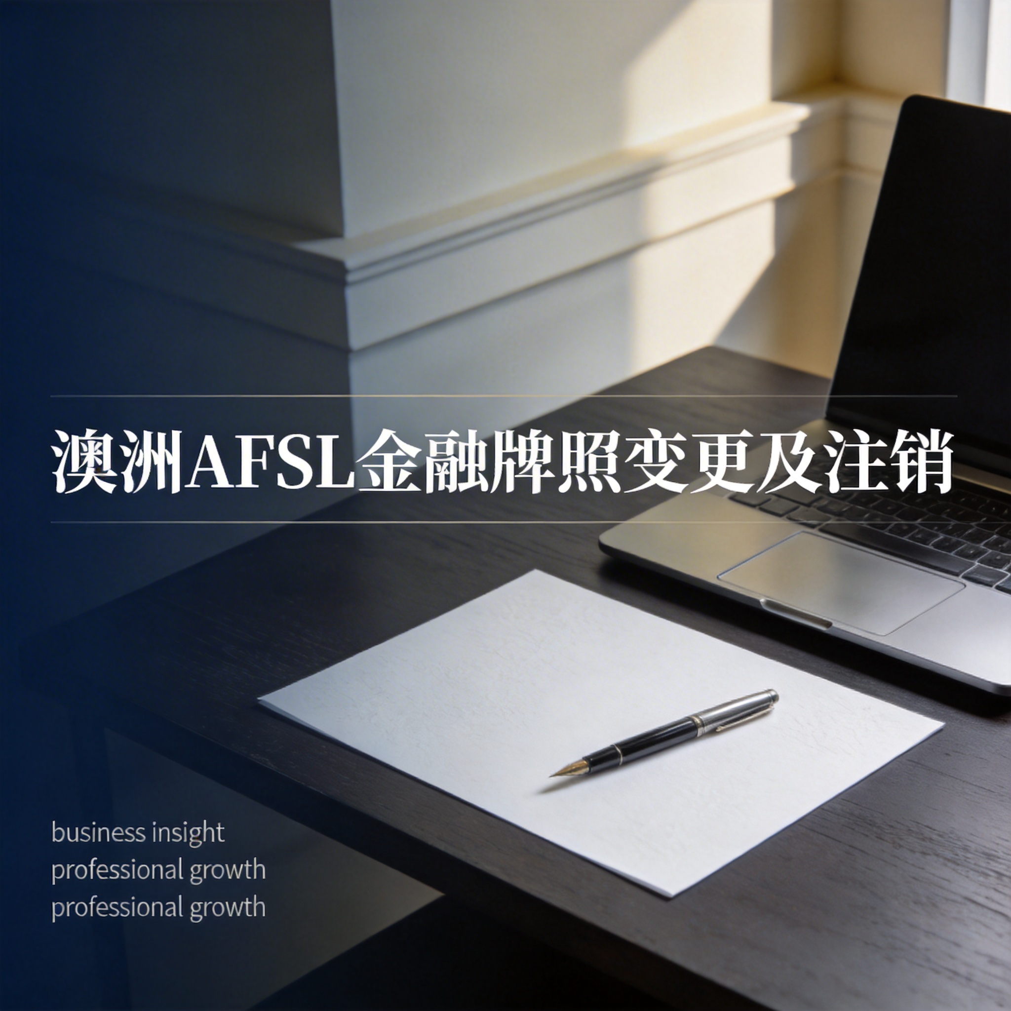 澳洲AFSL金融牌照变更及注销 澳洲AFSL金融牌照变更及注销