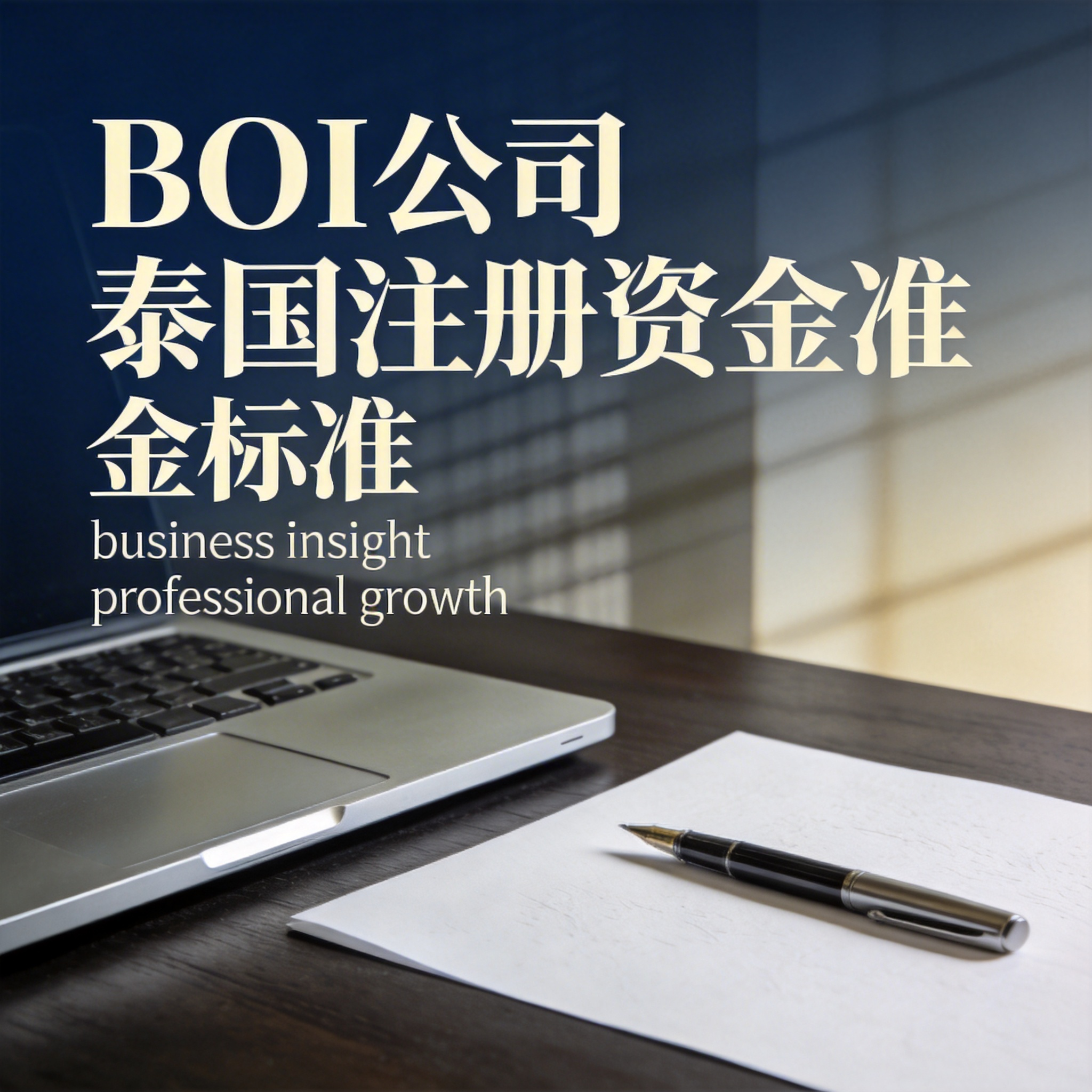 BOI公司泰国注册资金标准