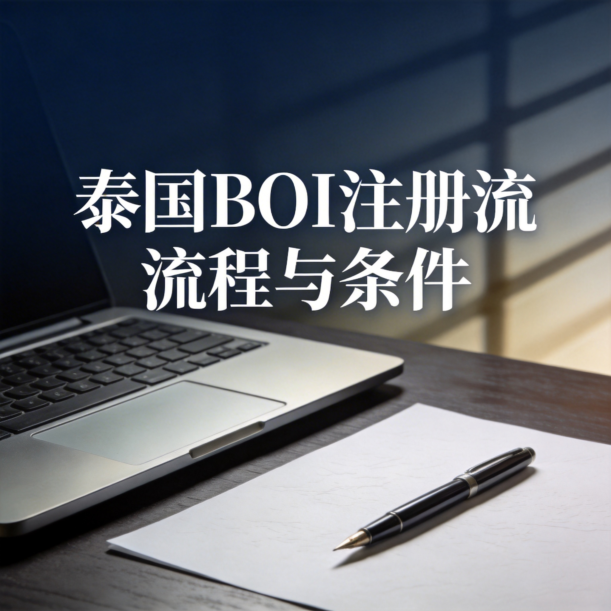 泰国BOI注册流程与条件