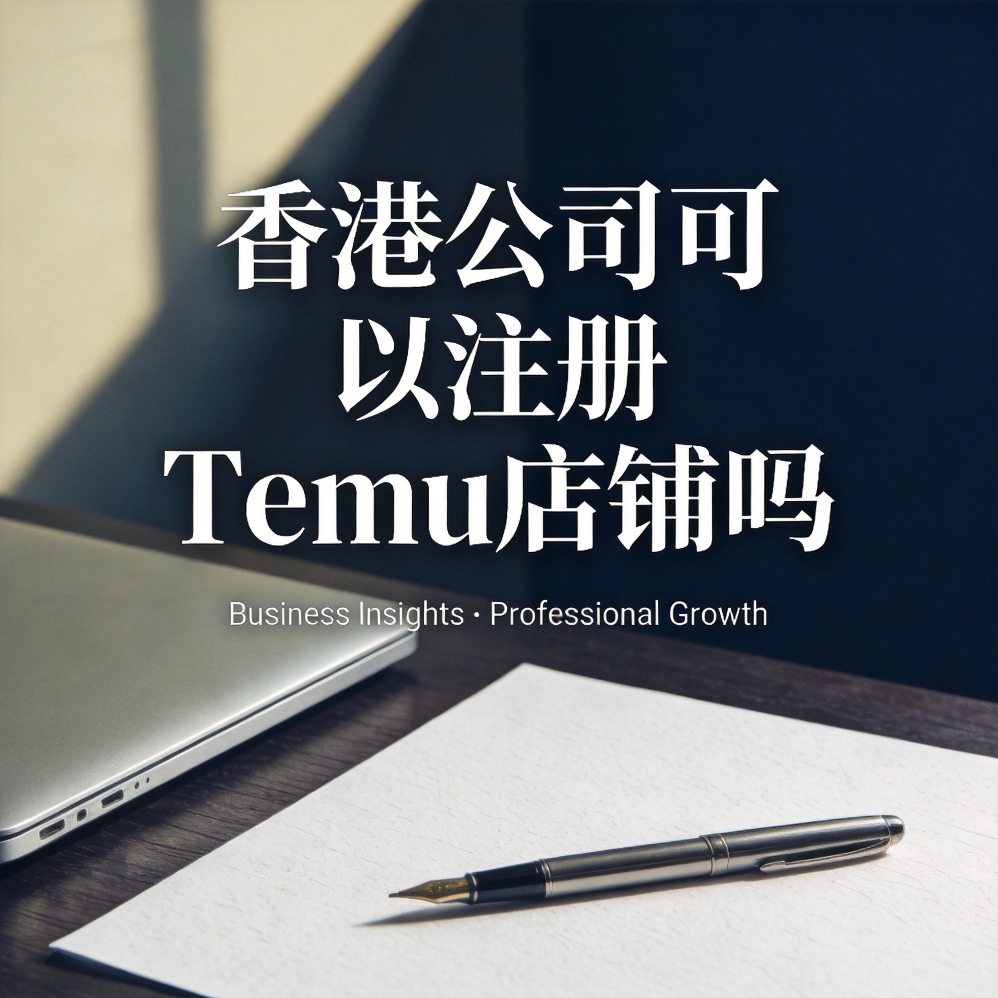 香港公司可以注册Temu店铺吗