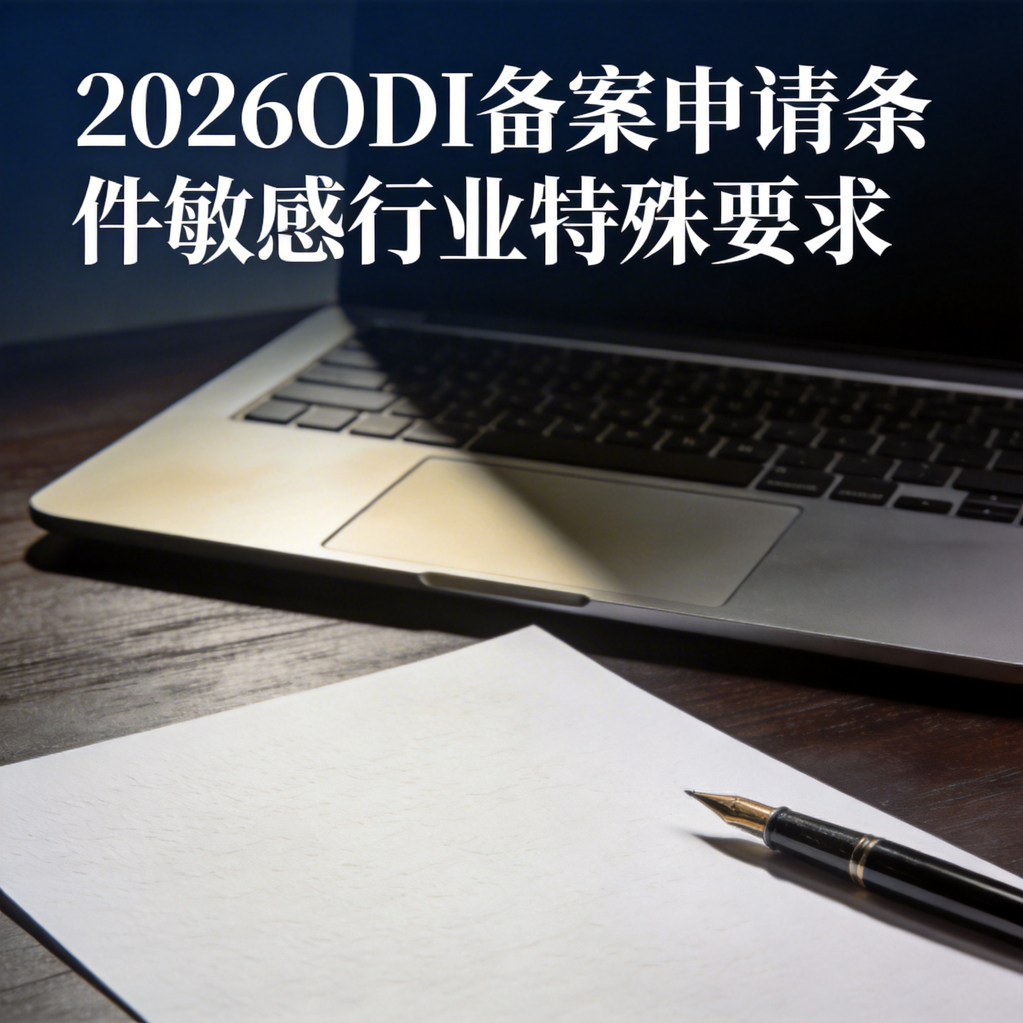 2026ODI备案申请条件敏感行业特殊要求