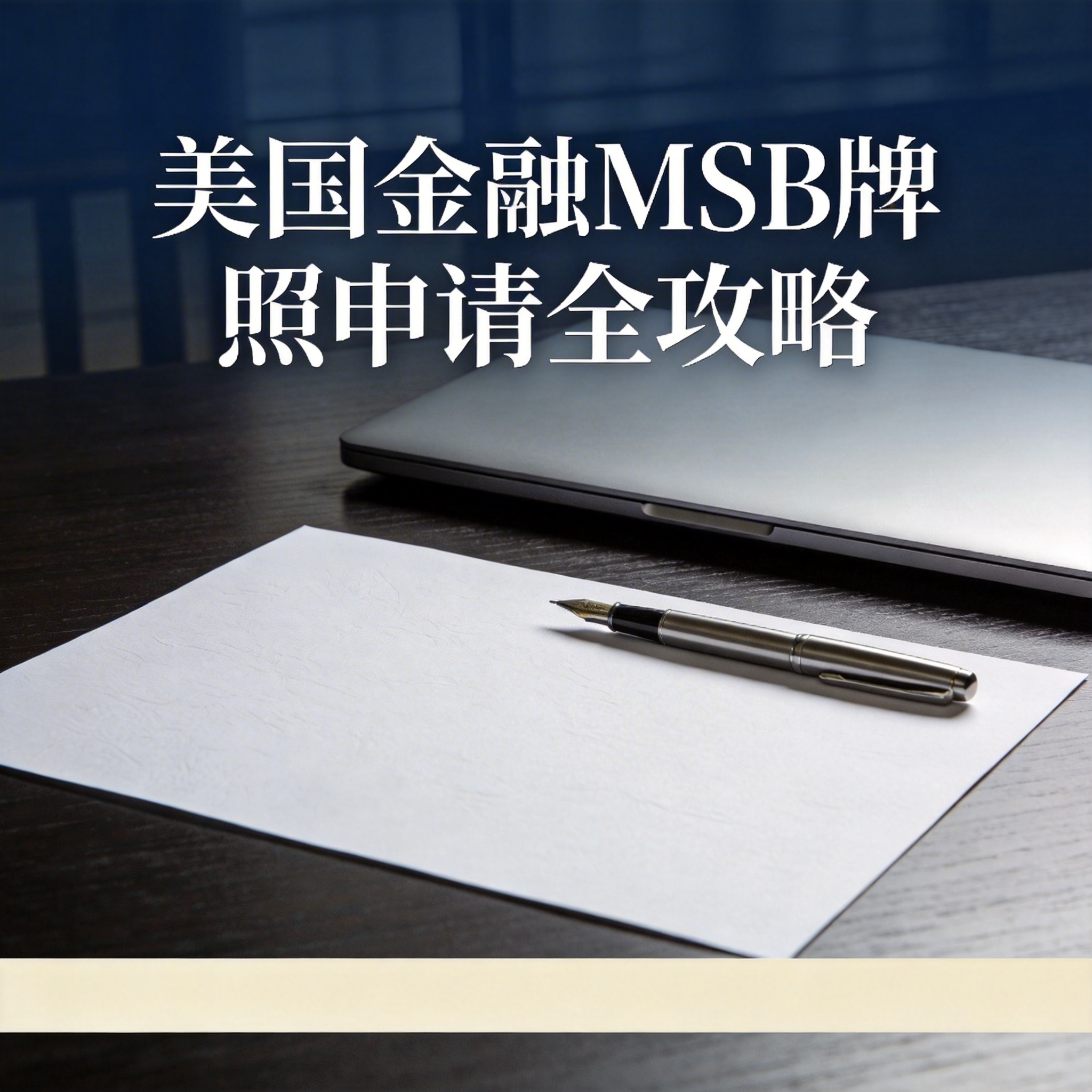 美国金融MSB牌照申请全攻略