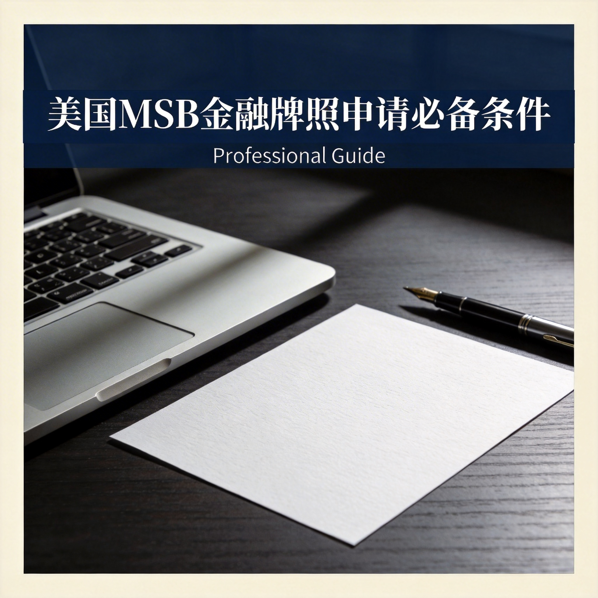 美国MSB金融牌照申请必备条件