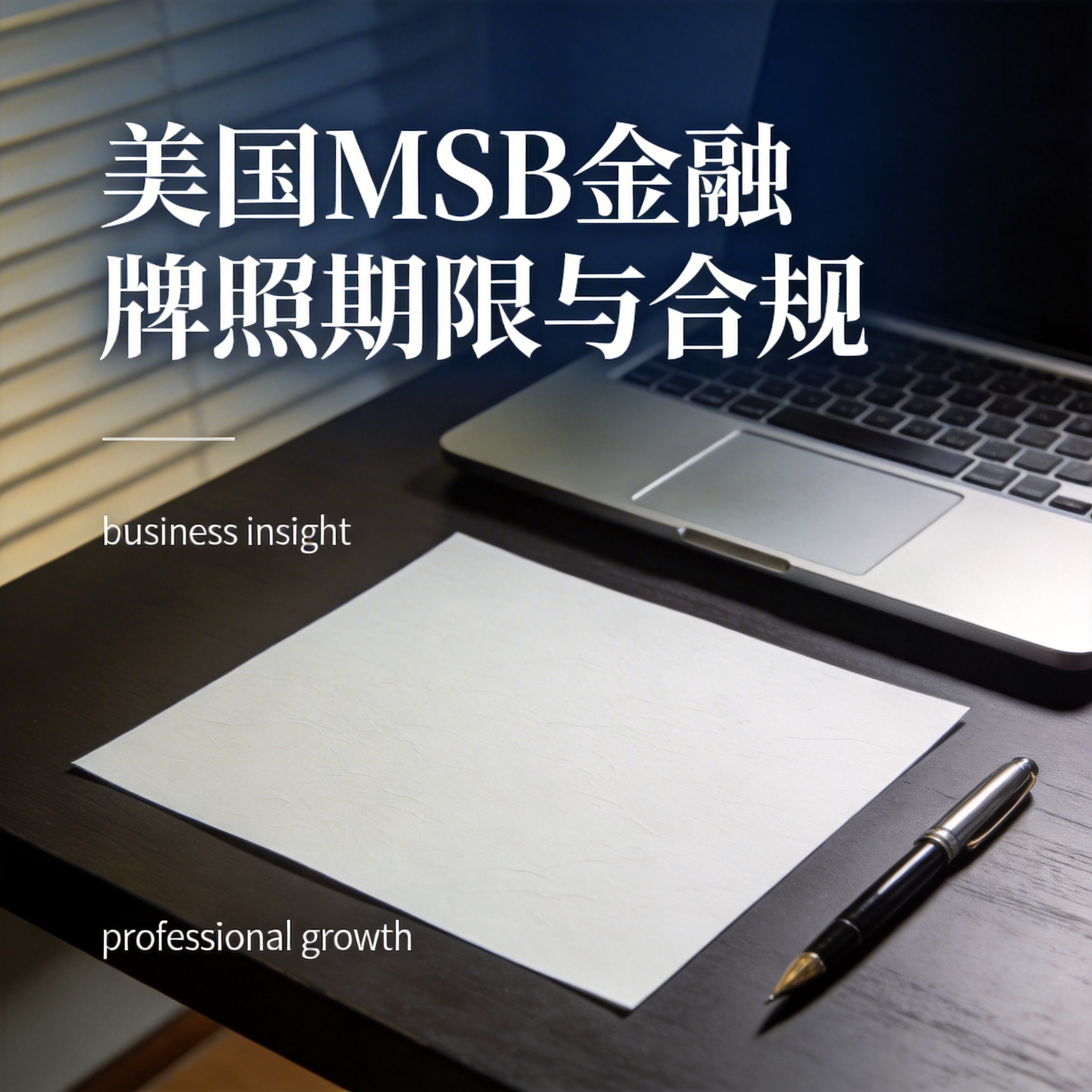 美国MSB金融牌照期限与合规