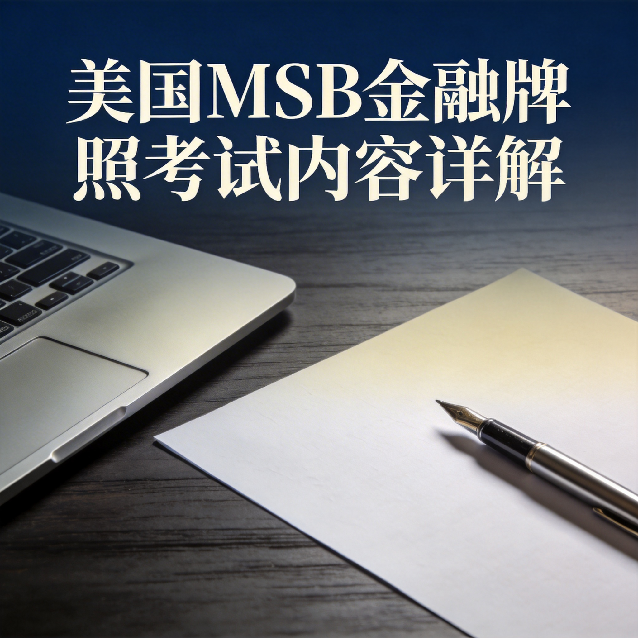 美国MSB金融牌照考试内容详解