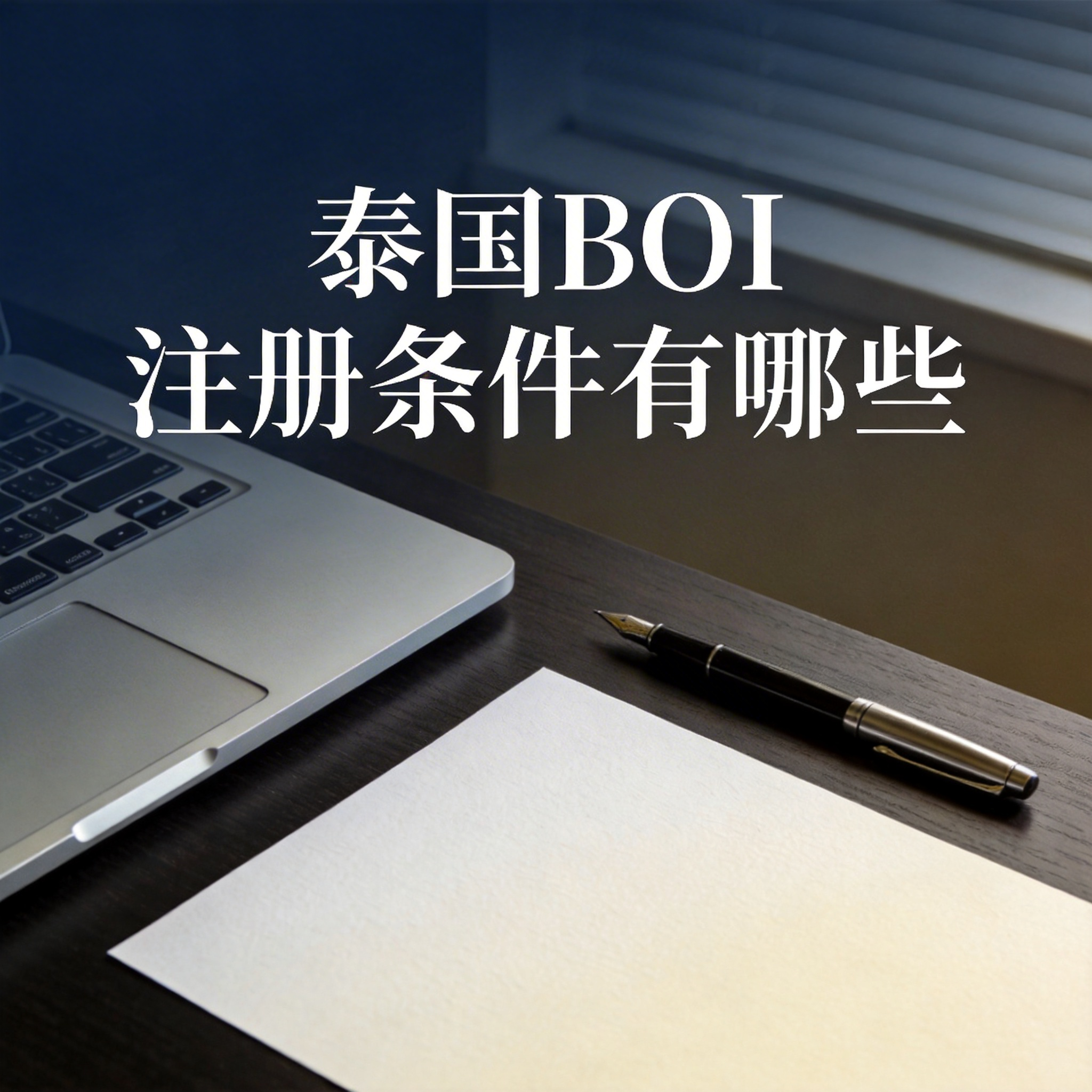 泰国BOI注册条件有哪些