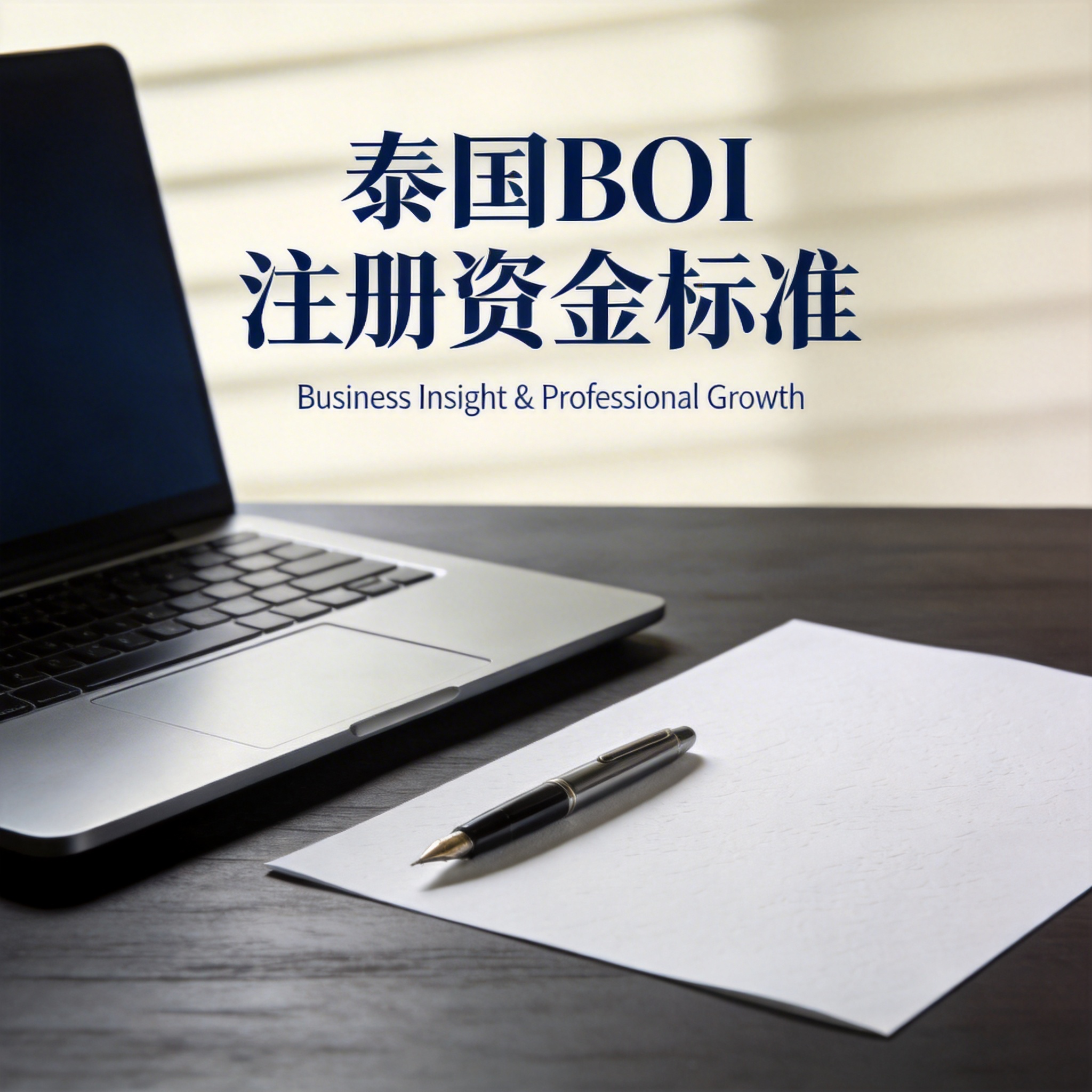 泰国BOI注册资金标准