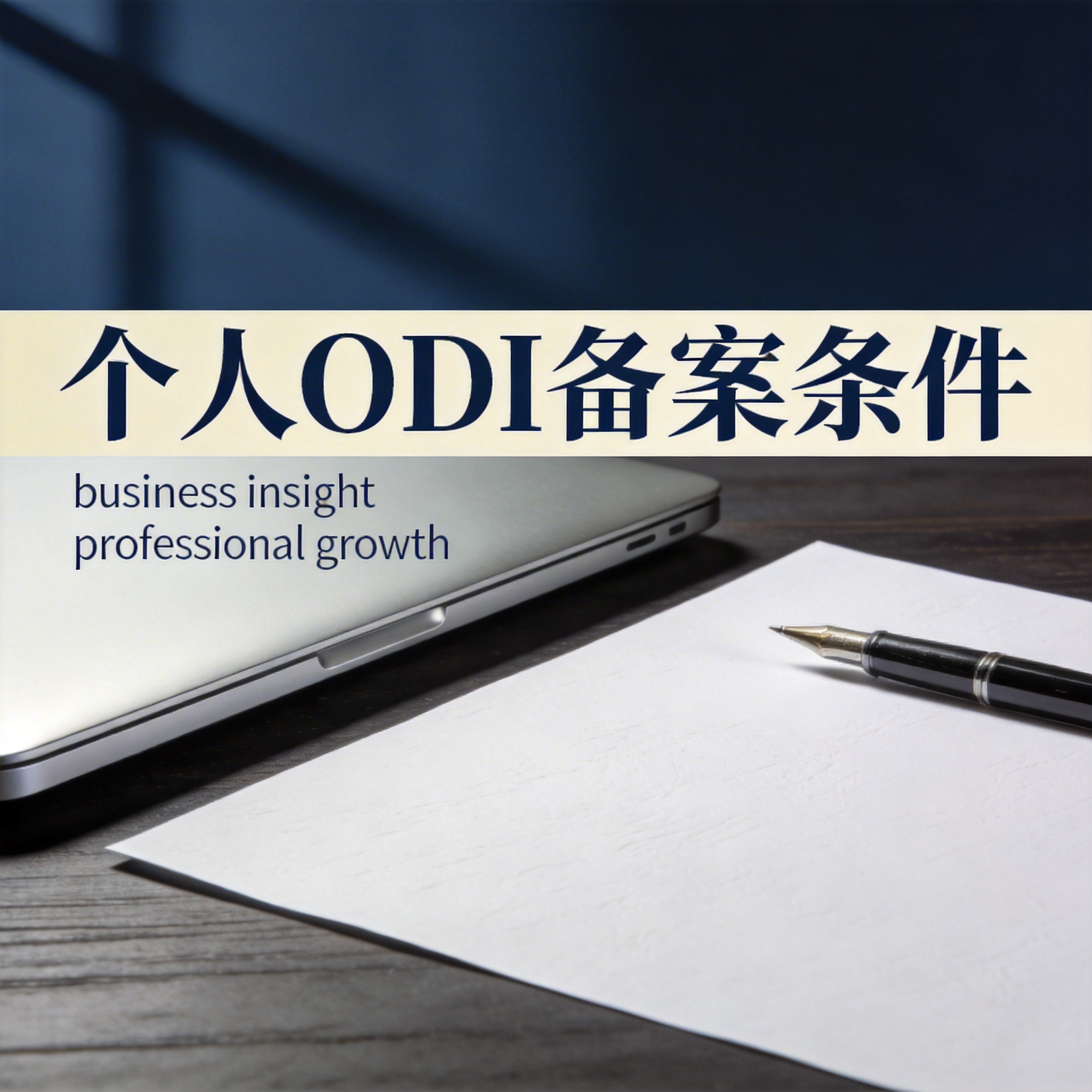 个人ODI备案条件