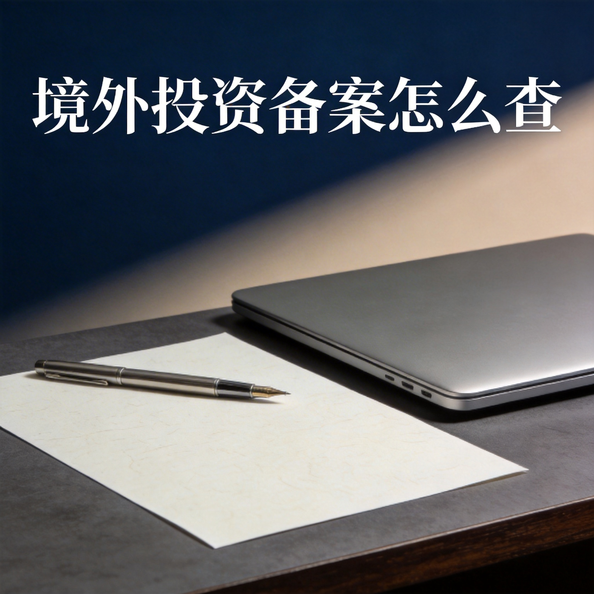 境外投资备案怎么查