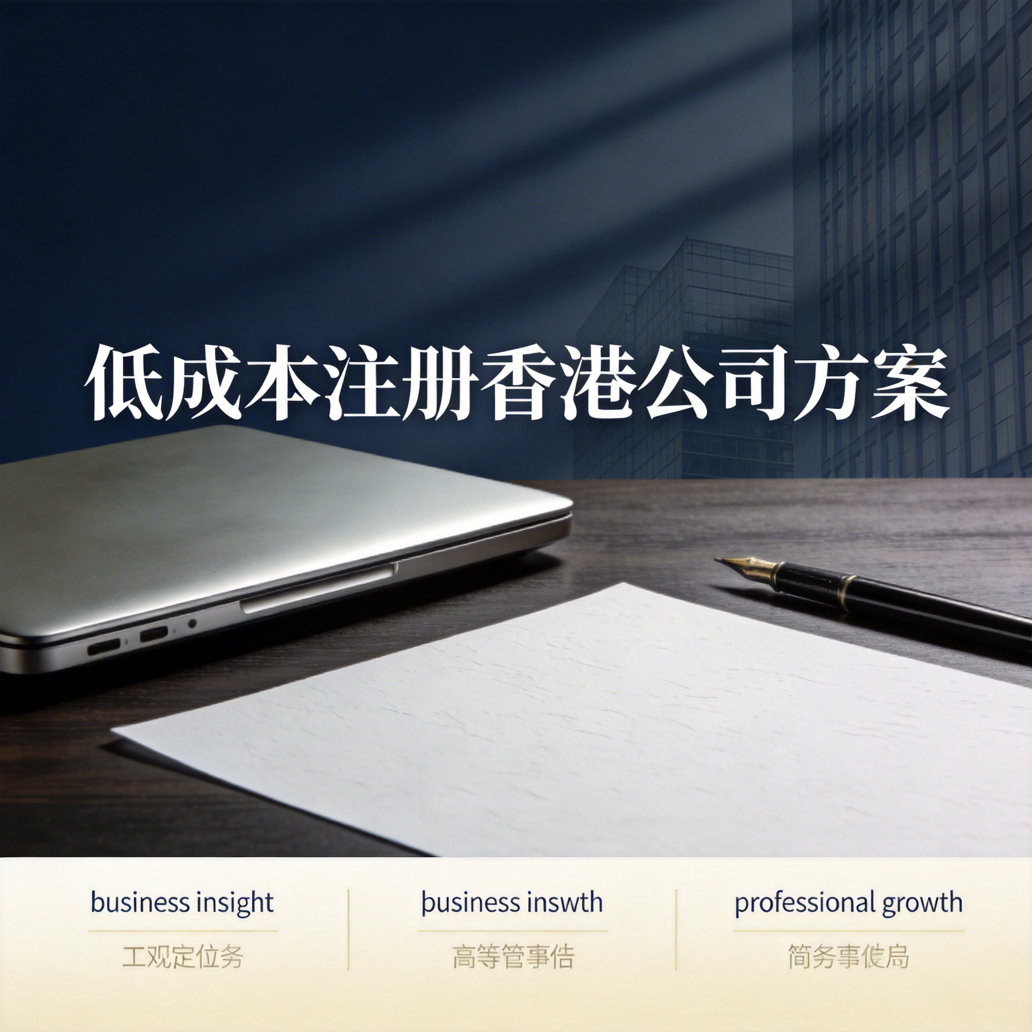 低成本注册香港公司方案
