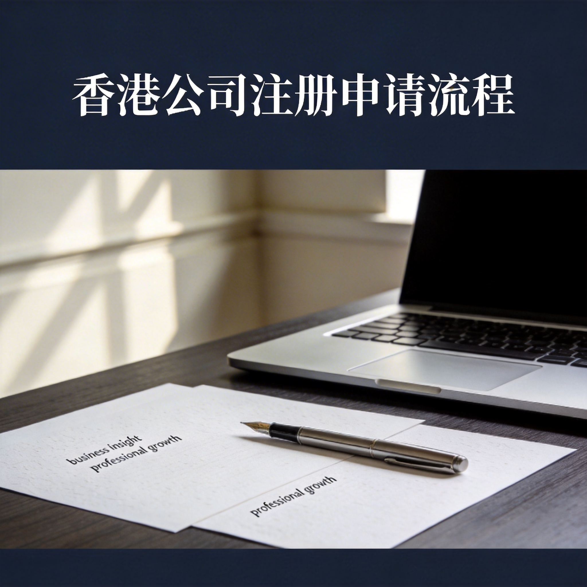 香港公司注册申请流程