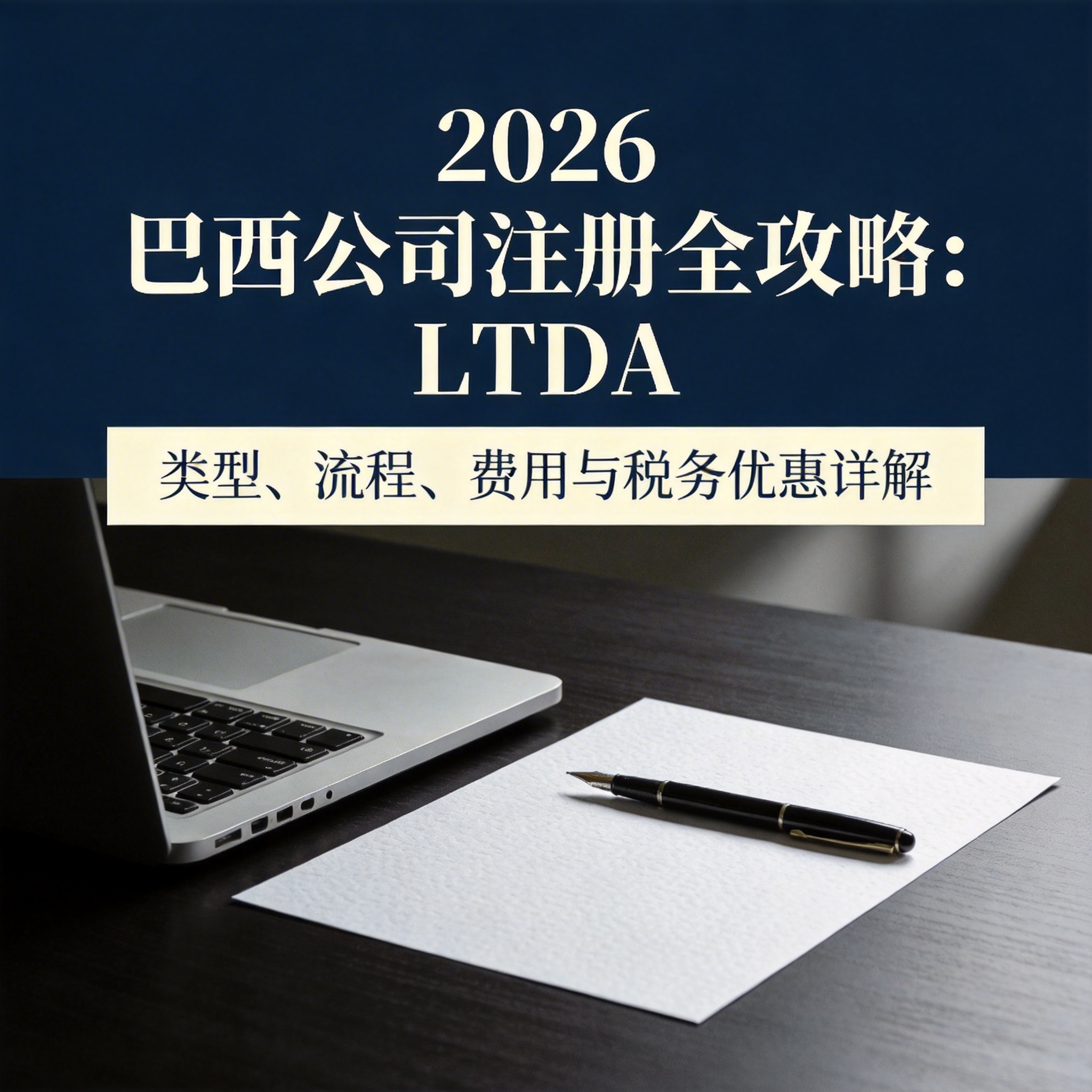 2026 巴西公司注册全攻略：LTDA 类型、流程、费用与税务优惠详解 