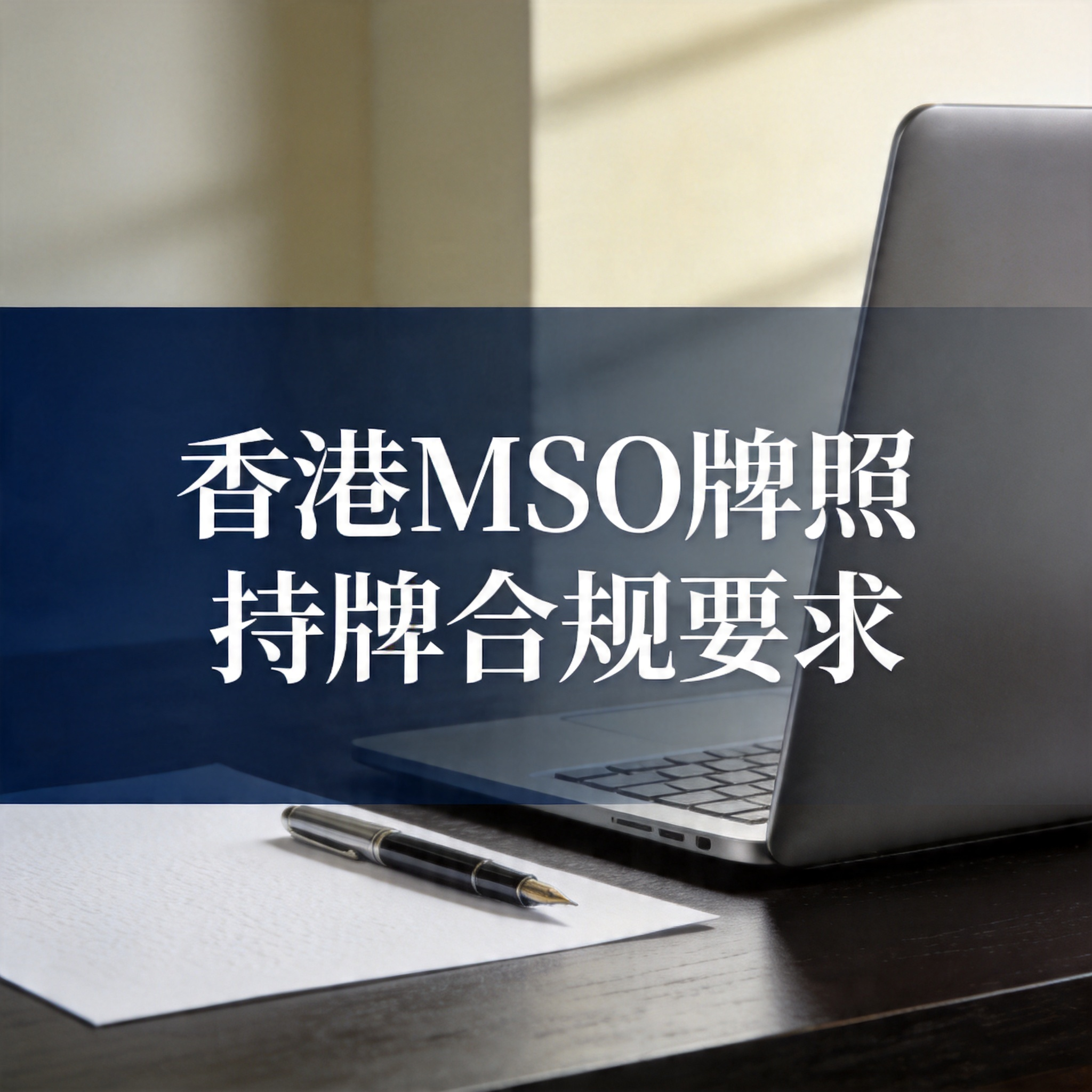 香港MSO牌照持牌合规要求