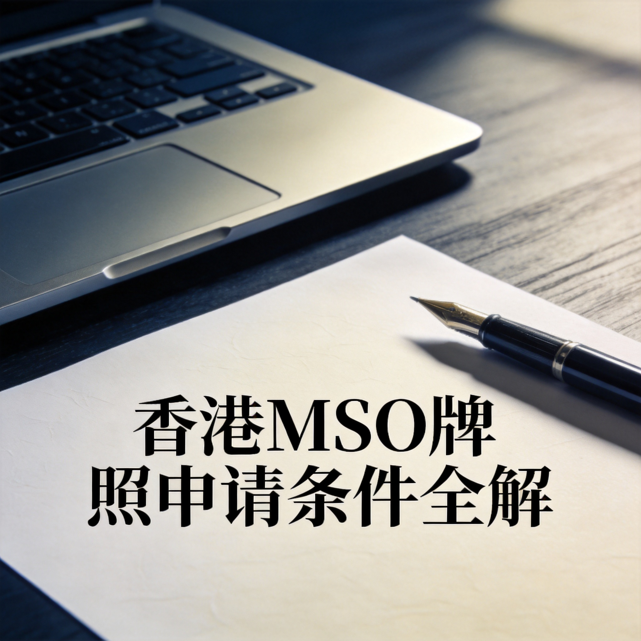 香港MSO牌照申请条件全解