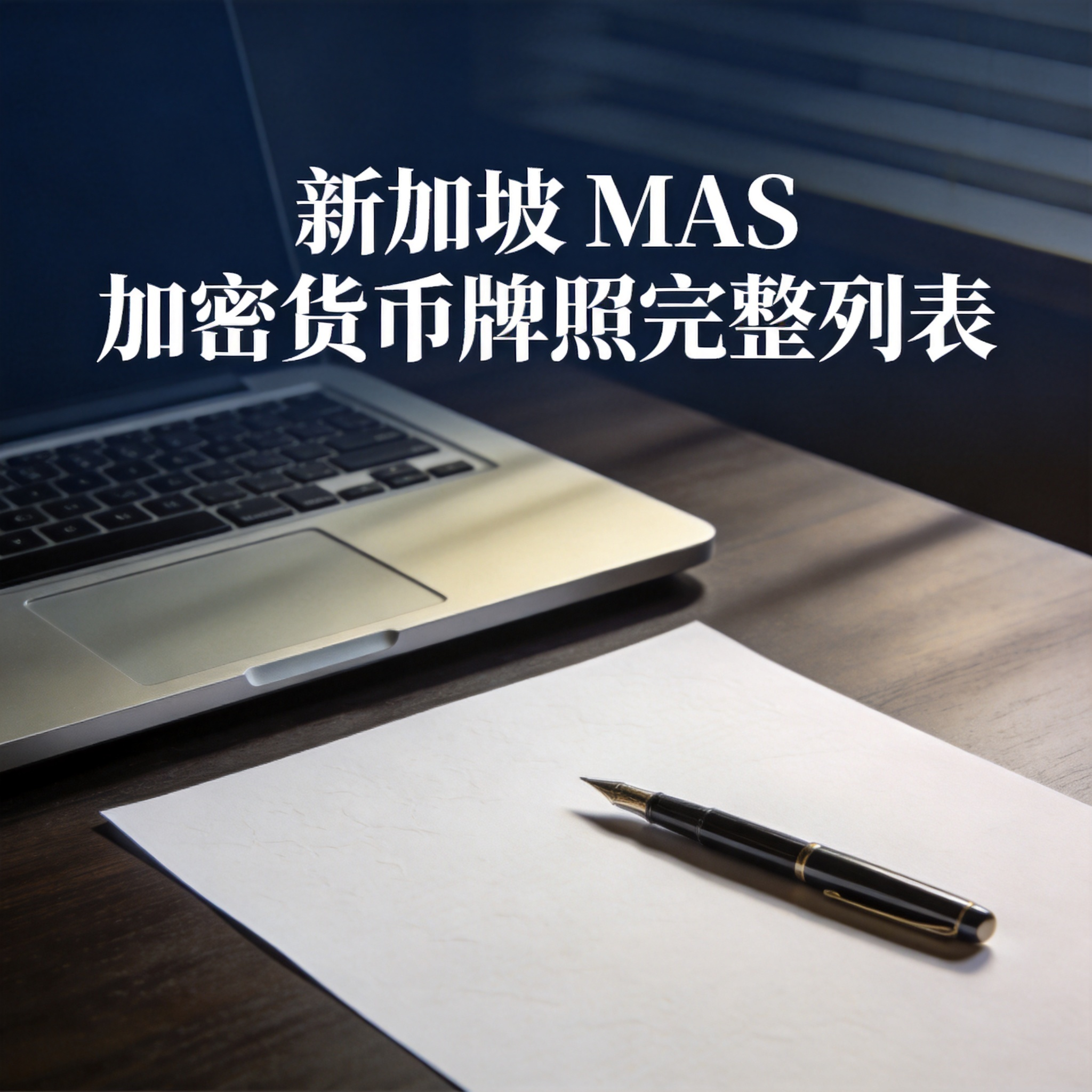 新加坡 MAS 加密货币牌照完整列表 
