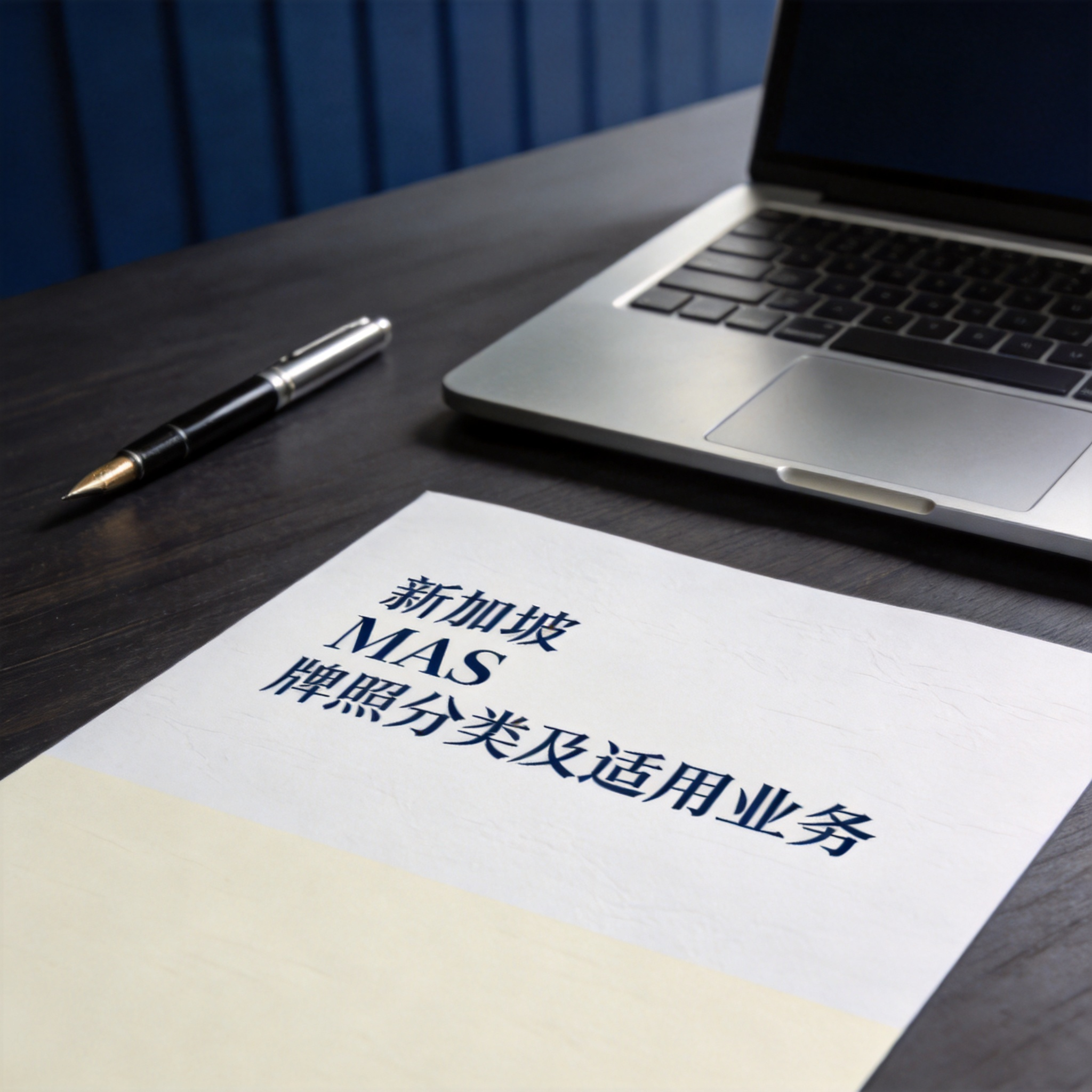 新加坡 MAS 牌照分类及适用业务 