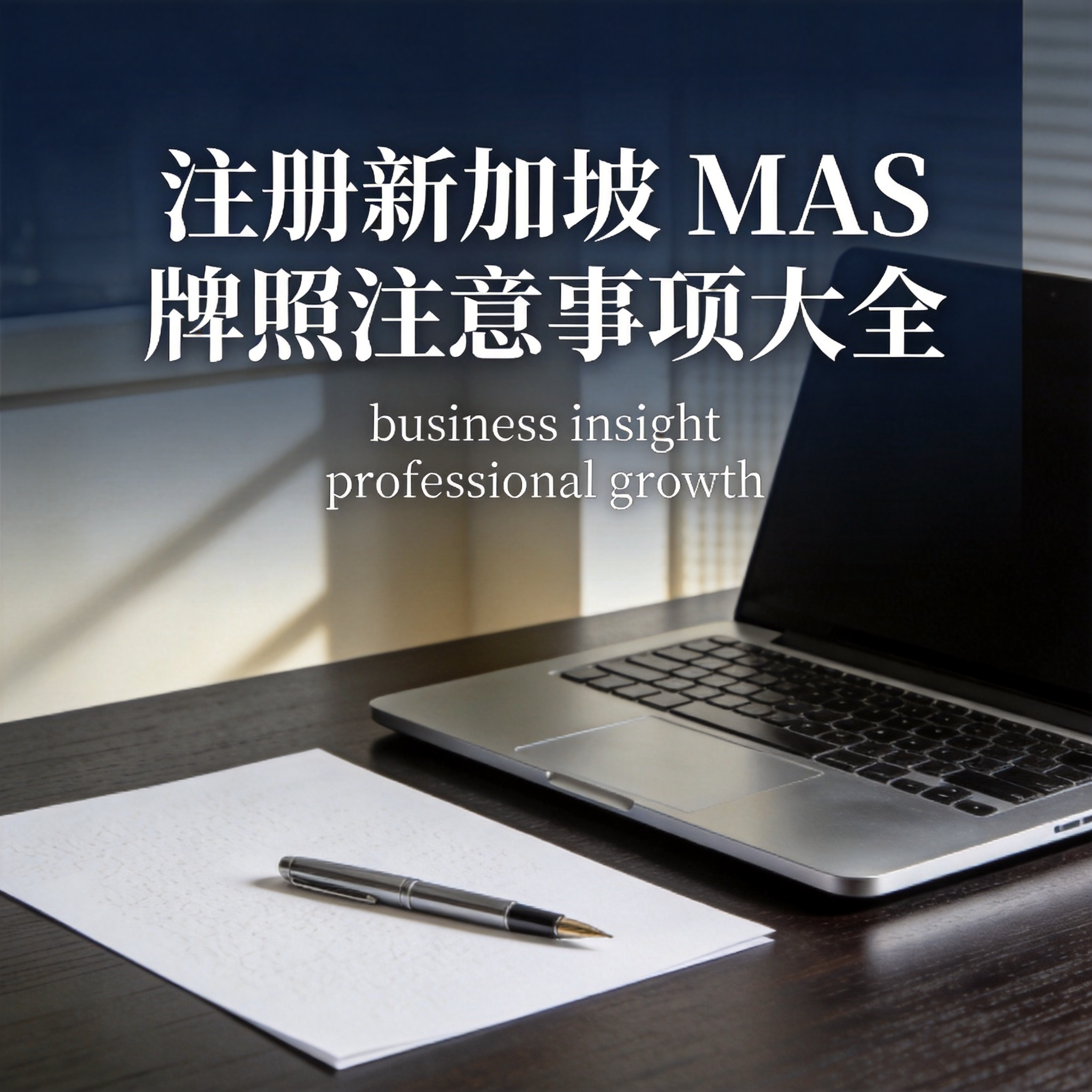 注册新加坡 MAS 牌照注意事项大全 