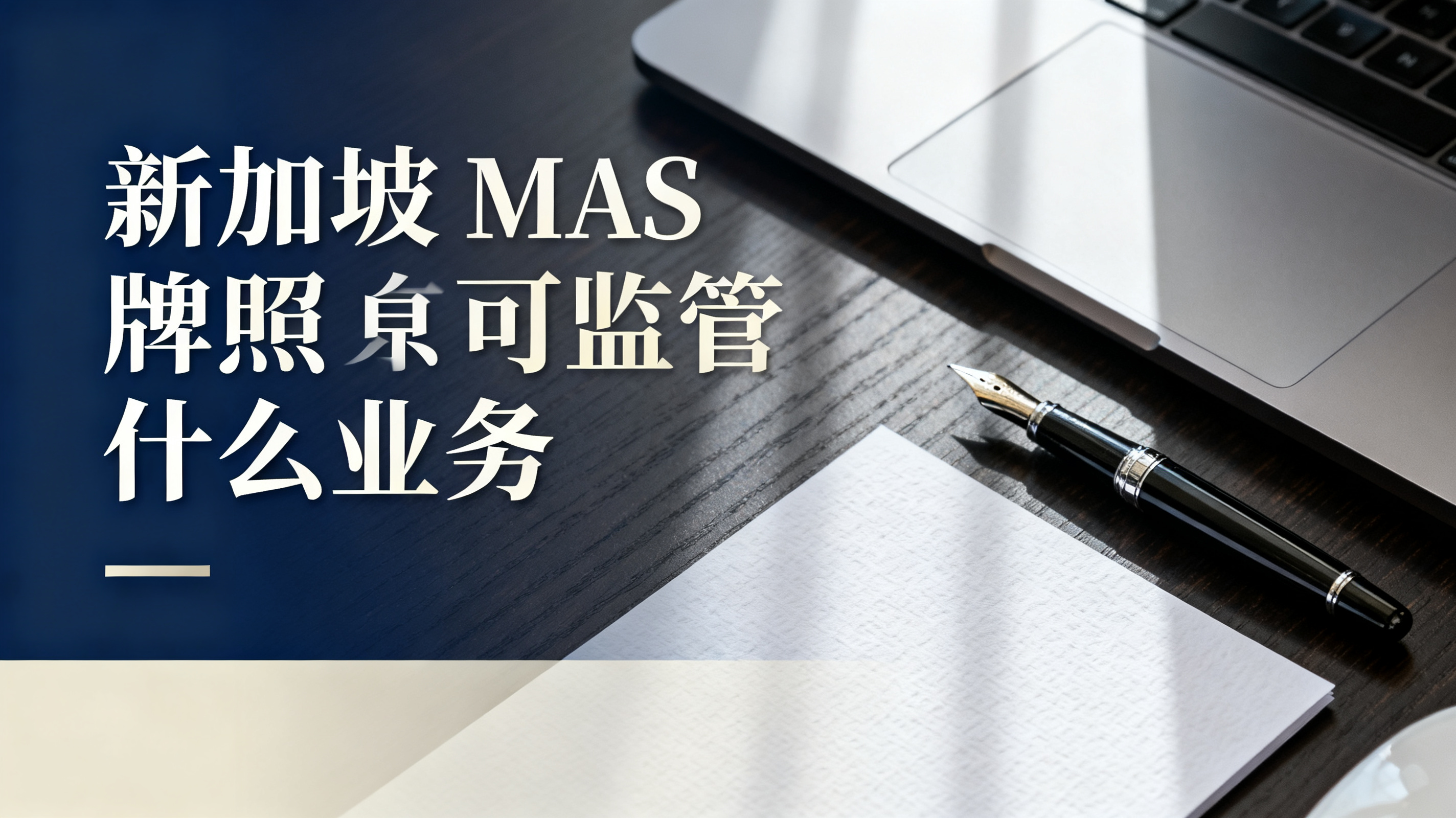 新加坡 MAS 牌照可监管什么业务 