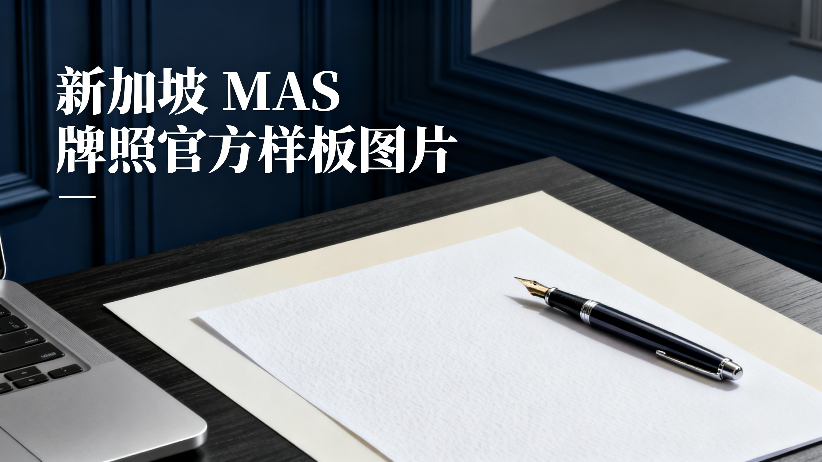 新加坡 MAS 牌照官方样板图片 