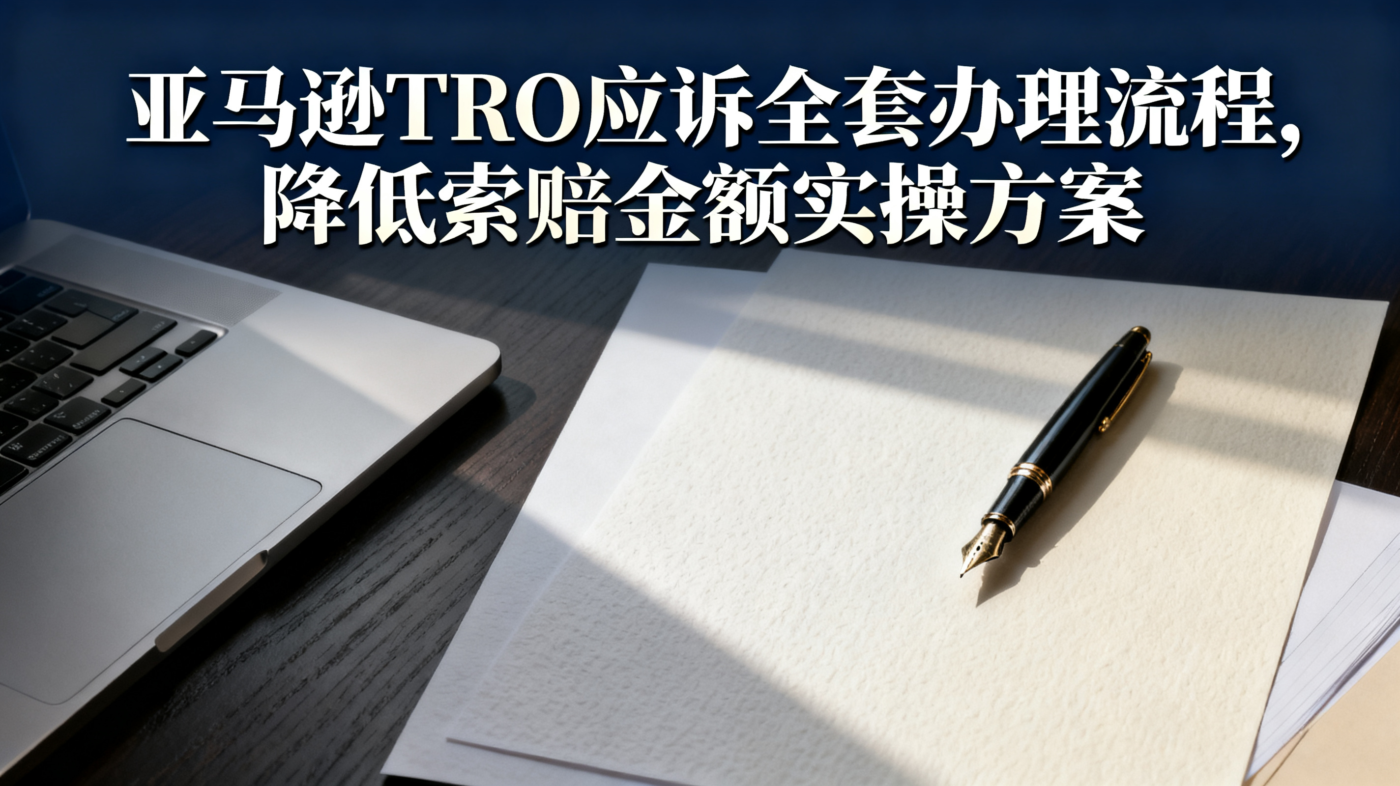 亚马逊TRO应诉全套办理流程,降低索赔金额实操方案