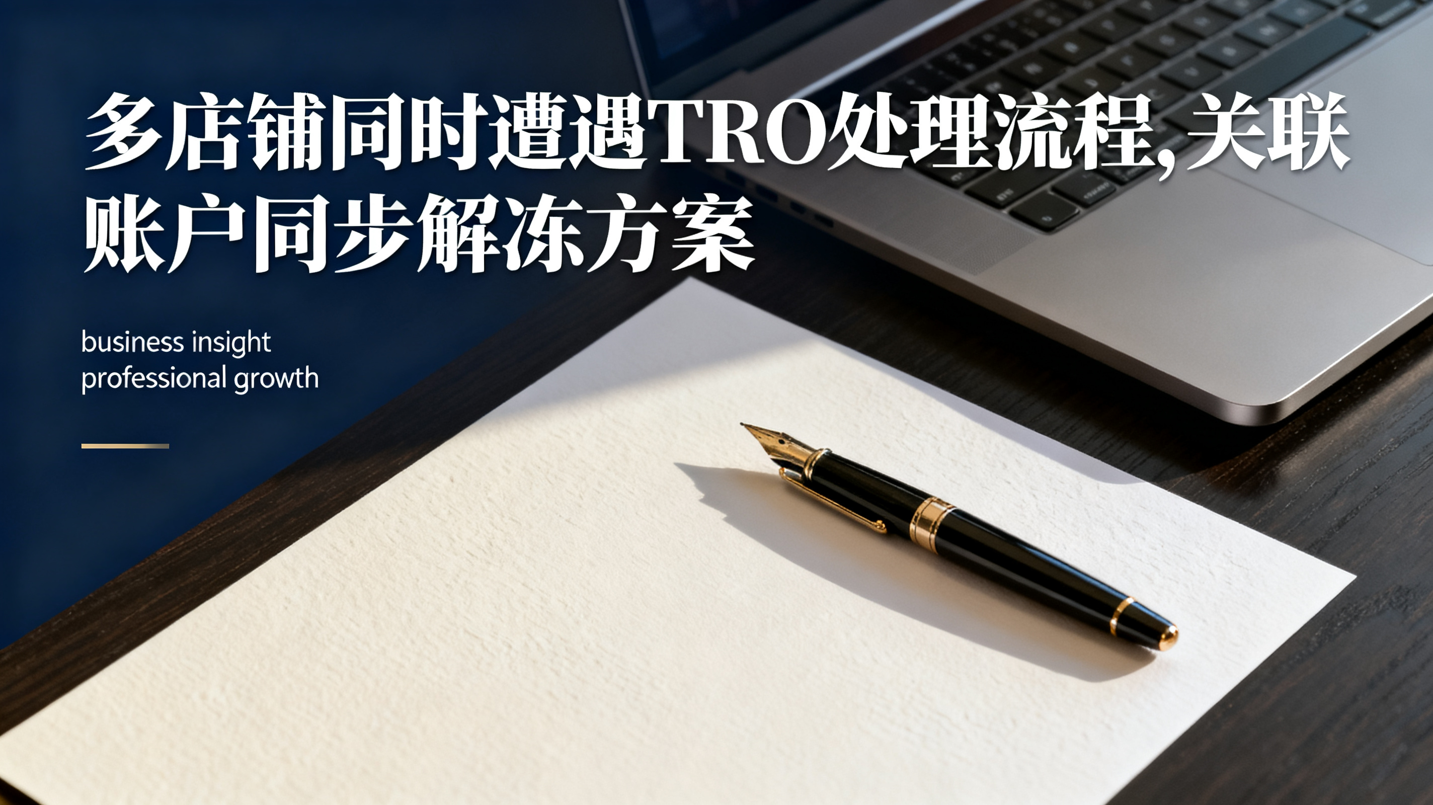 多店铺同时遭遇TRO处理流程,关联账户同步解冻方案 多店铺同时遭遇TRO处理流程,关联账户同步解冻方案