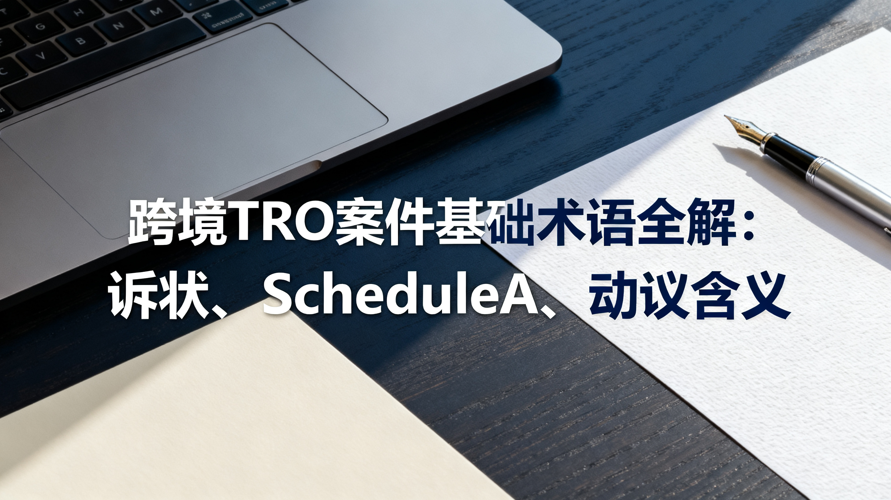 跨境TRO案件基础术语全解:诉状、ScheduleA、动议含义 跨境TRO案件基础术语全解:诉状、ScheduleA、动议含义