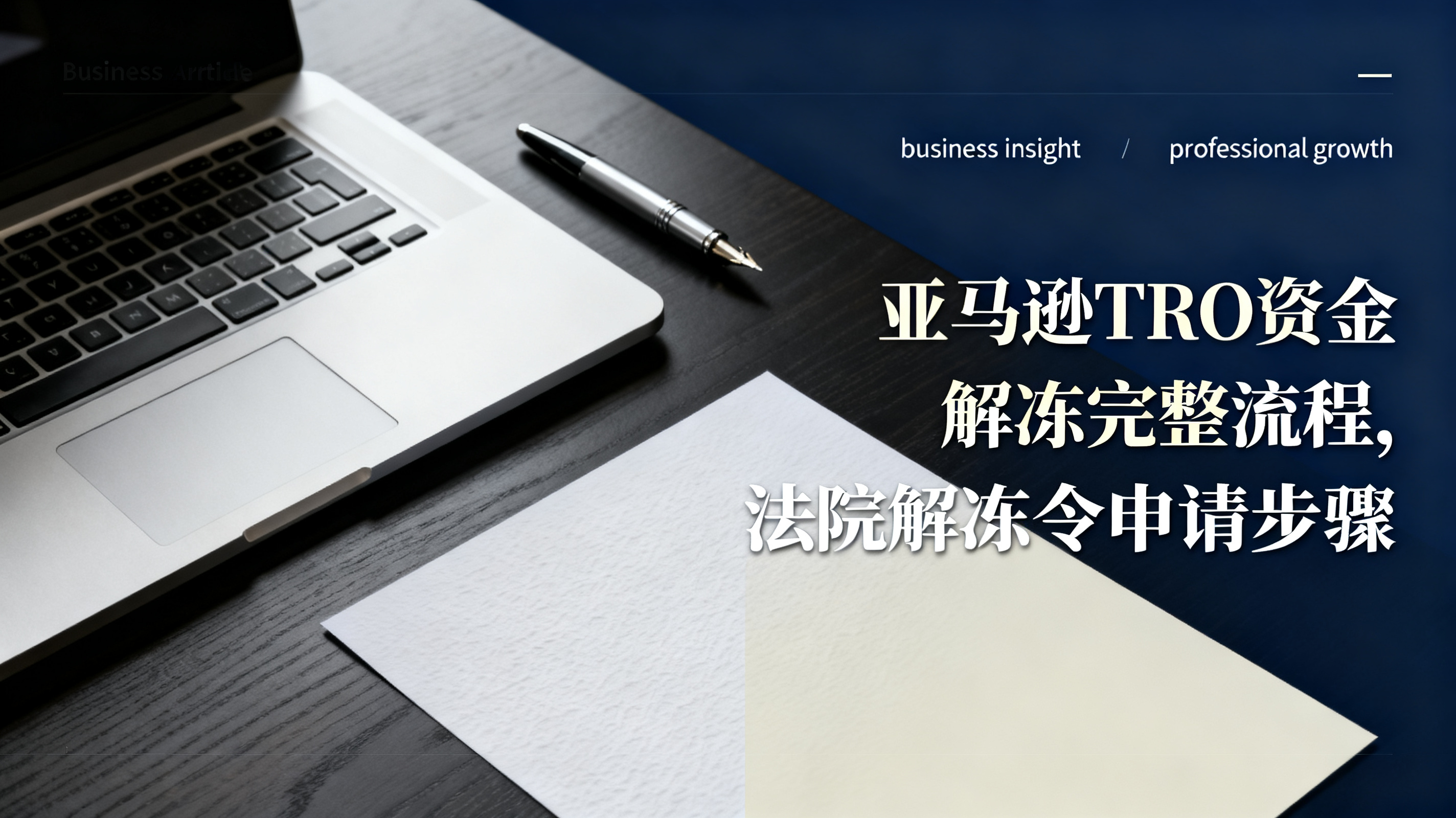 亚马逊TRO资金解冻完整流程,法院解冻令申请步骤