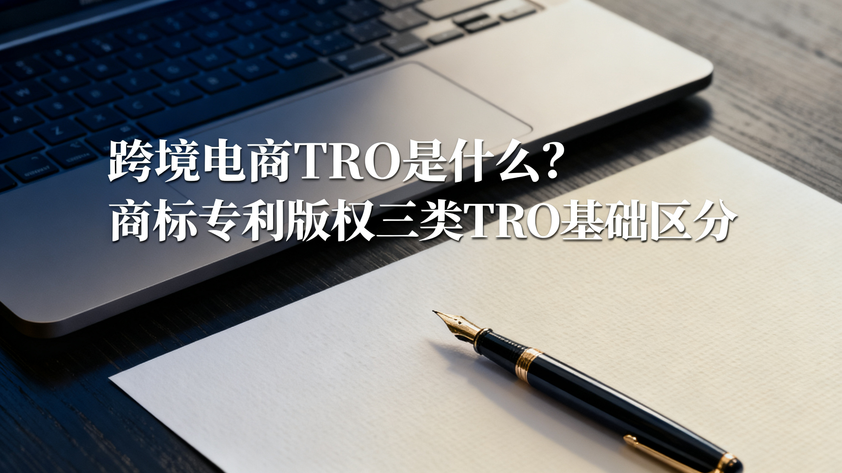 跨境电商TRO是什么？商标专利版权三类TRO基础区分