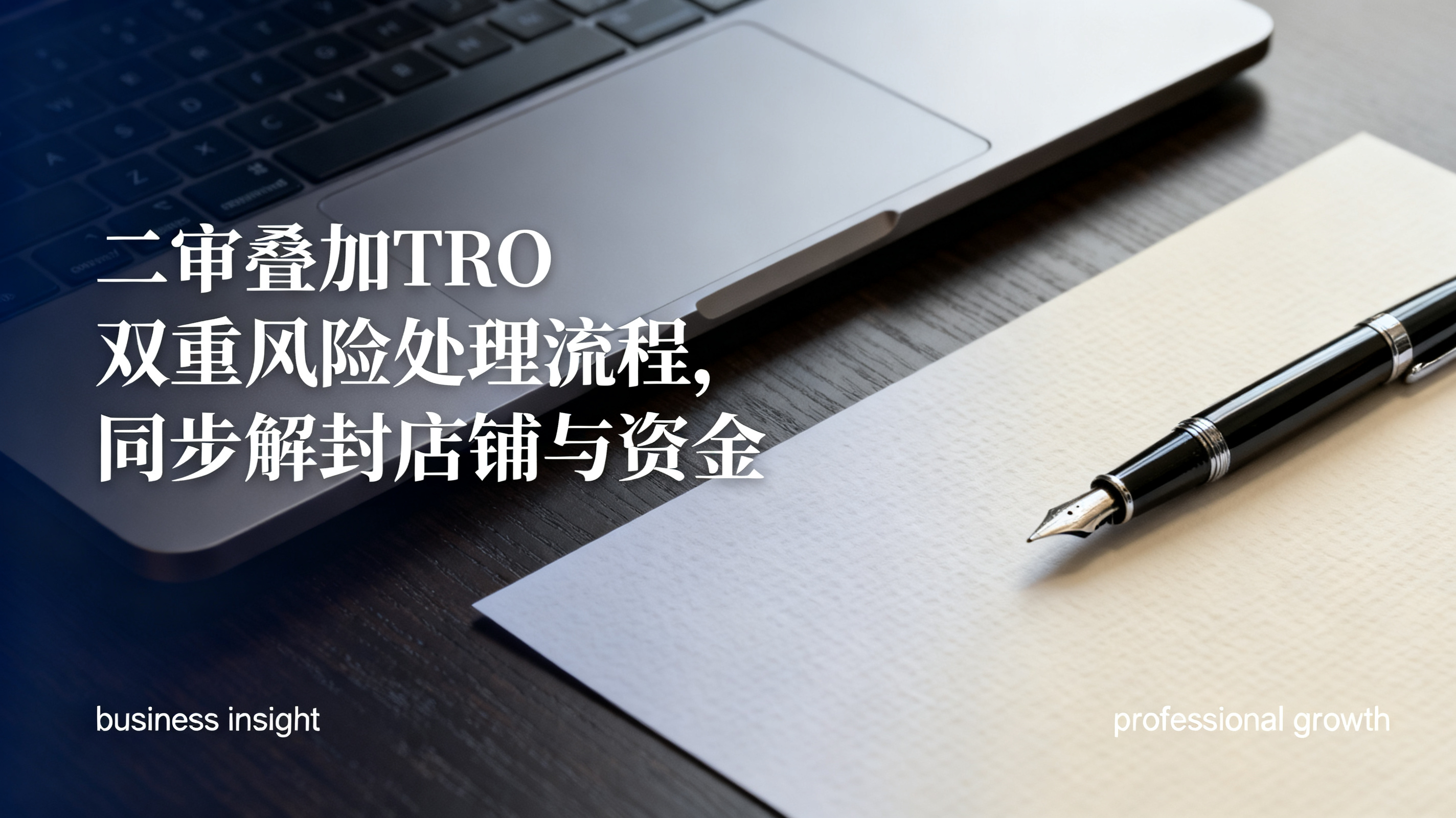 二审叠加TRO双重风险处理流程,同步解封店铺与资金