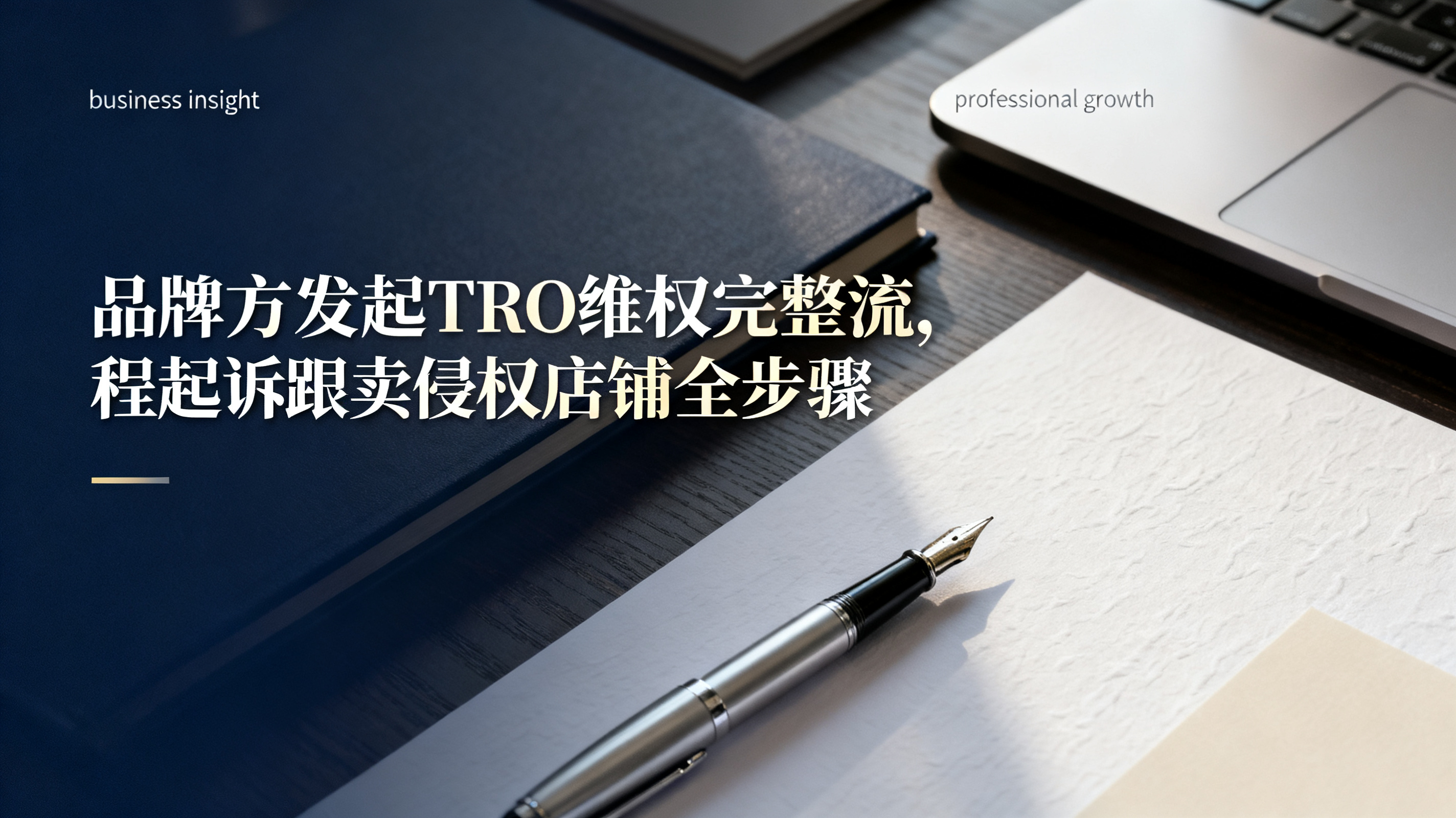 品牌方发起TRO维权完整流程,起诉跟卖侵权店铺全步骤