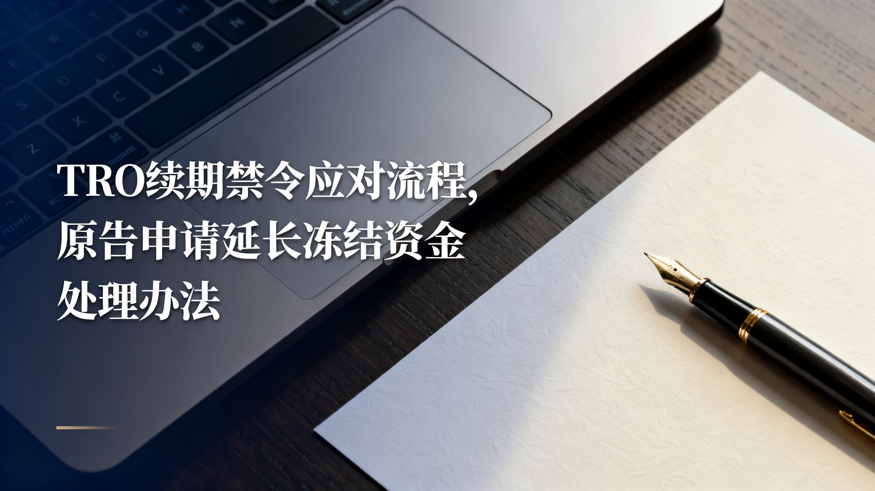 TRO续期禁令应对流程,原告申请延长冻结资金处理办法