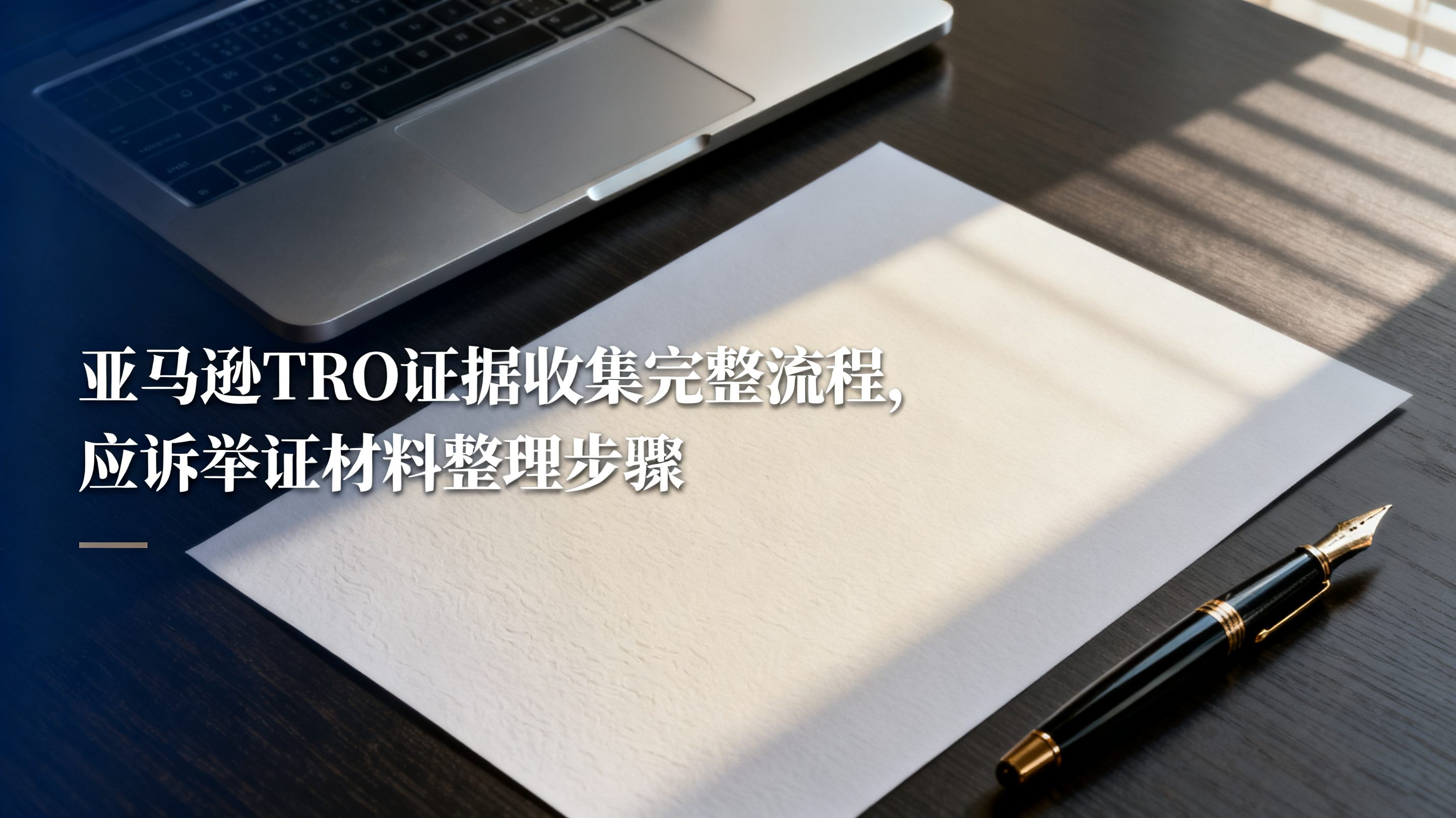 亚马逊TRO证据收集完整流程,应诉举证材料整理步骤