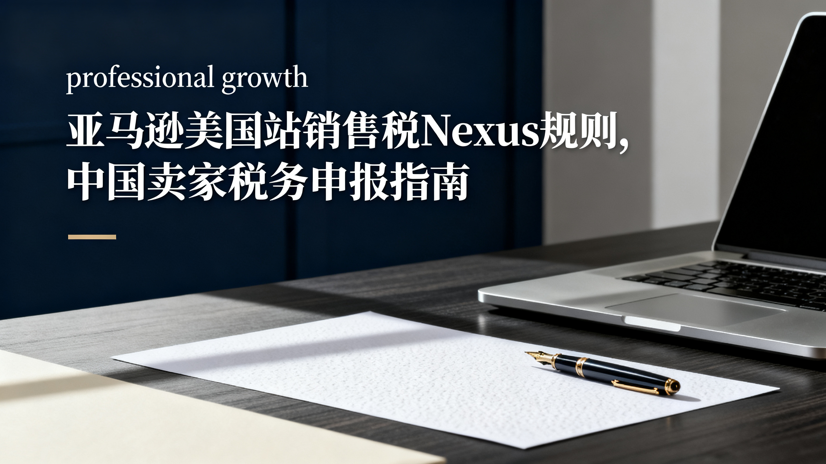 亚马逊美国站销售税Nexus规则,中国卖家税务申报指南