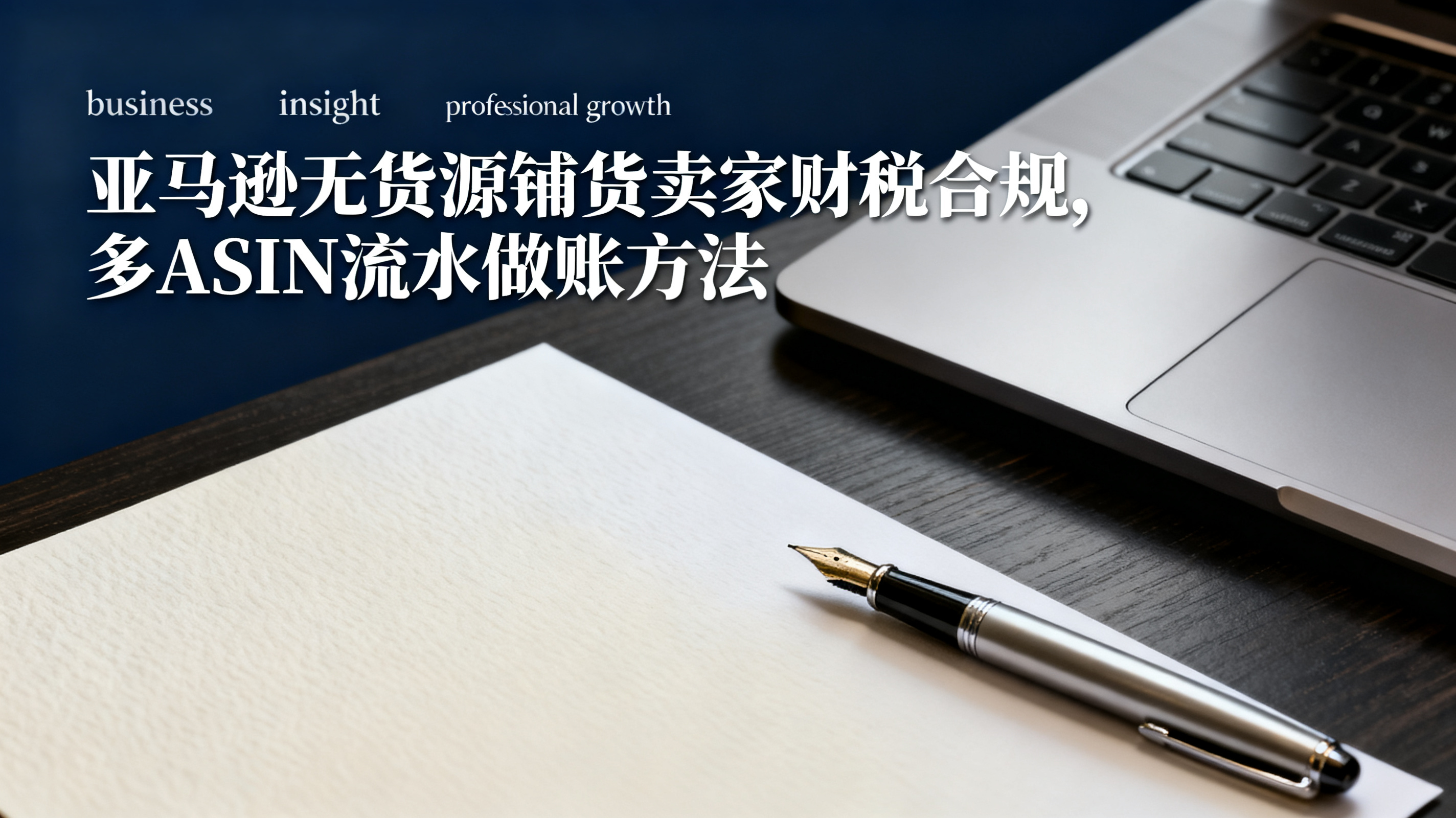亚马逊无货源铺货卖家财税合规,多ASIN流水做账方法