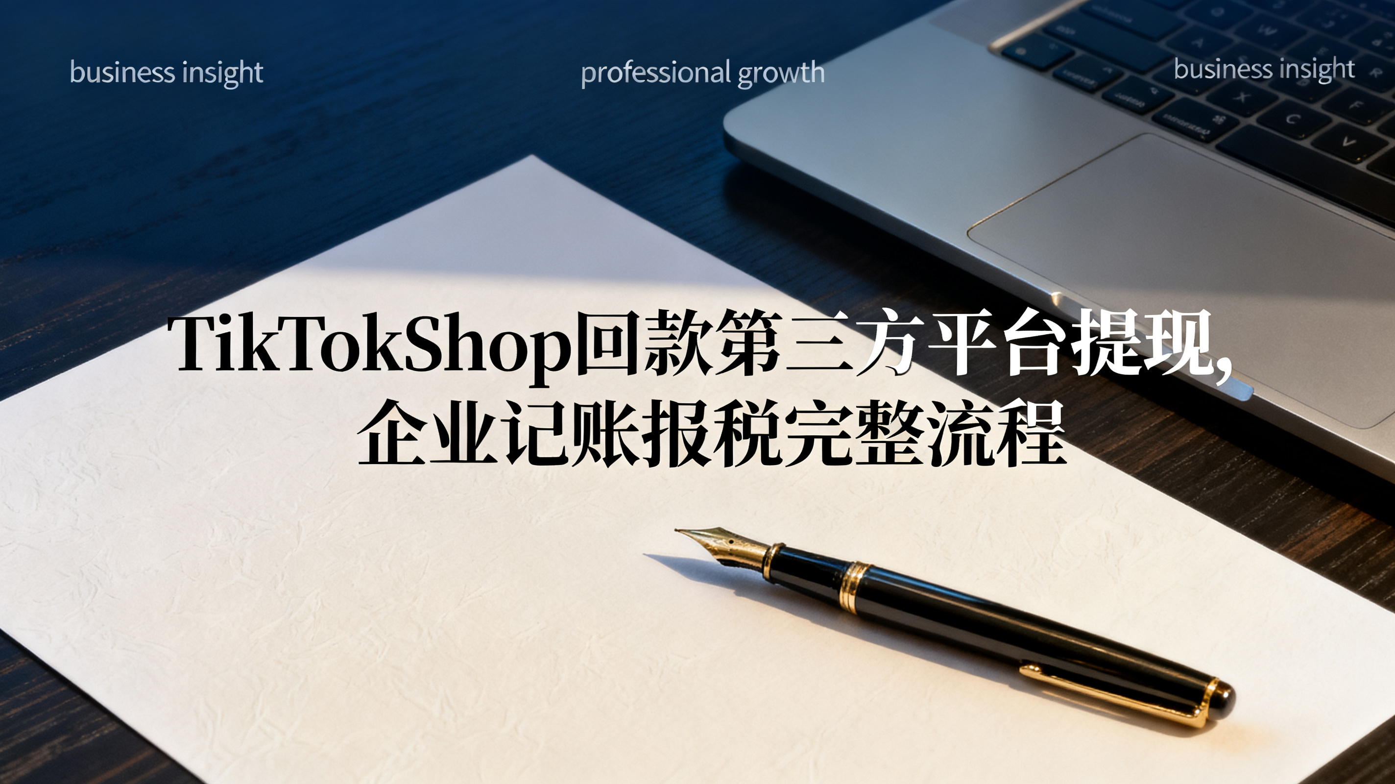 TikTokShop回款第三方平台提现,企业记账报税完整流程 TikTokShop回款第三方平台提现,企业记账报税完整流程