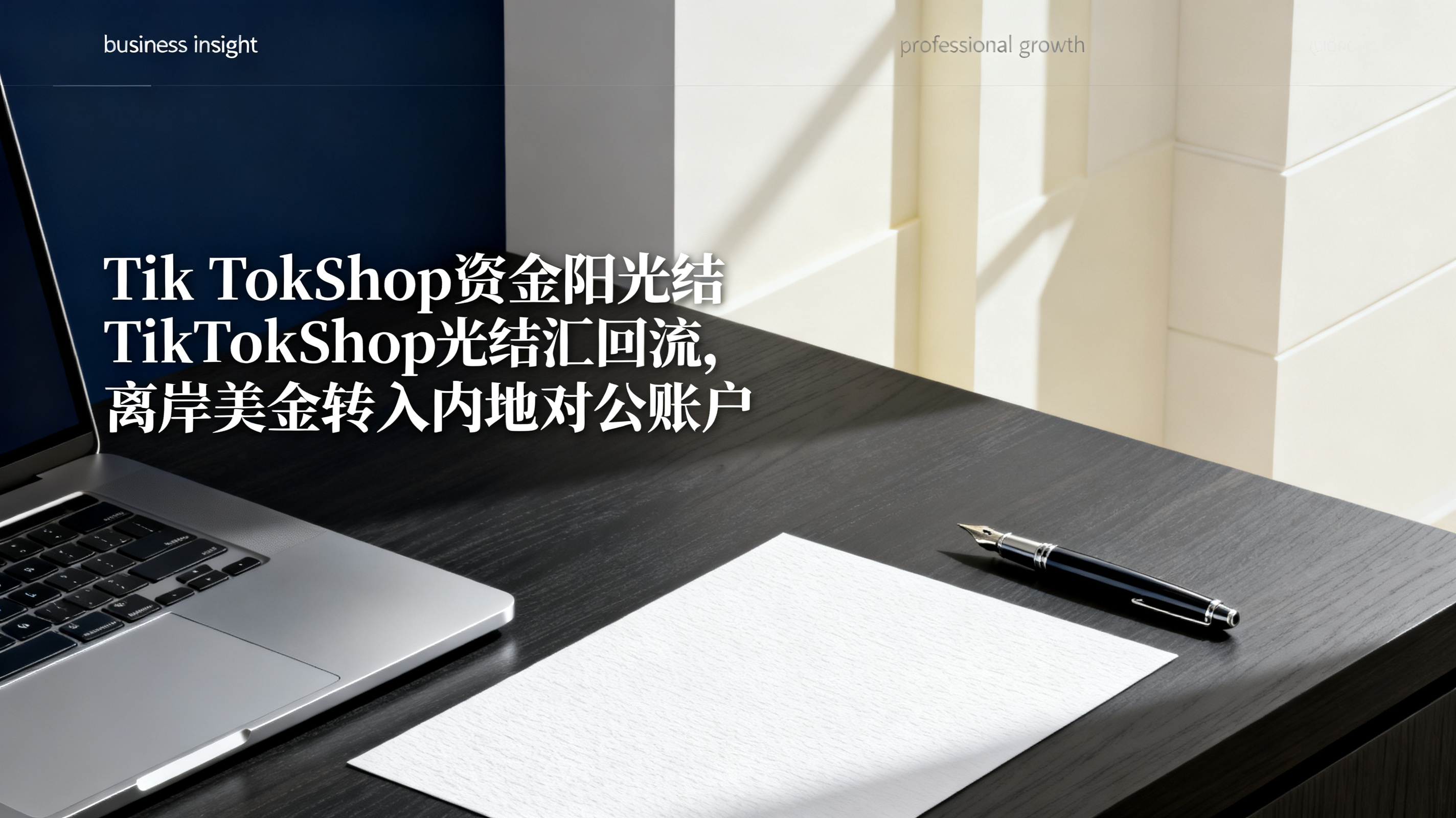 TikTokShop资金阳光结汇回流,离岸美金转入内地对公账户 TikTokShop资金阳光结汇回流,离岸美金转入内地对公账户