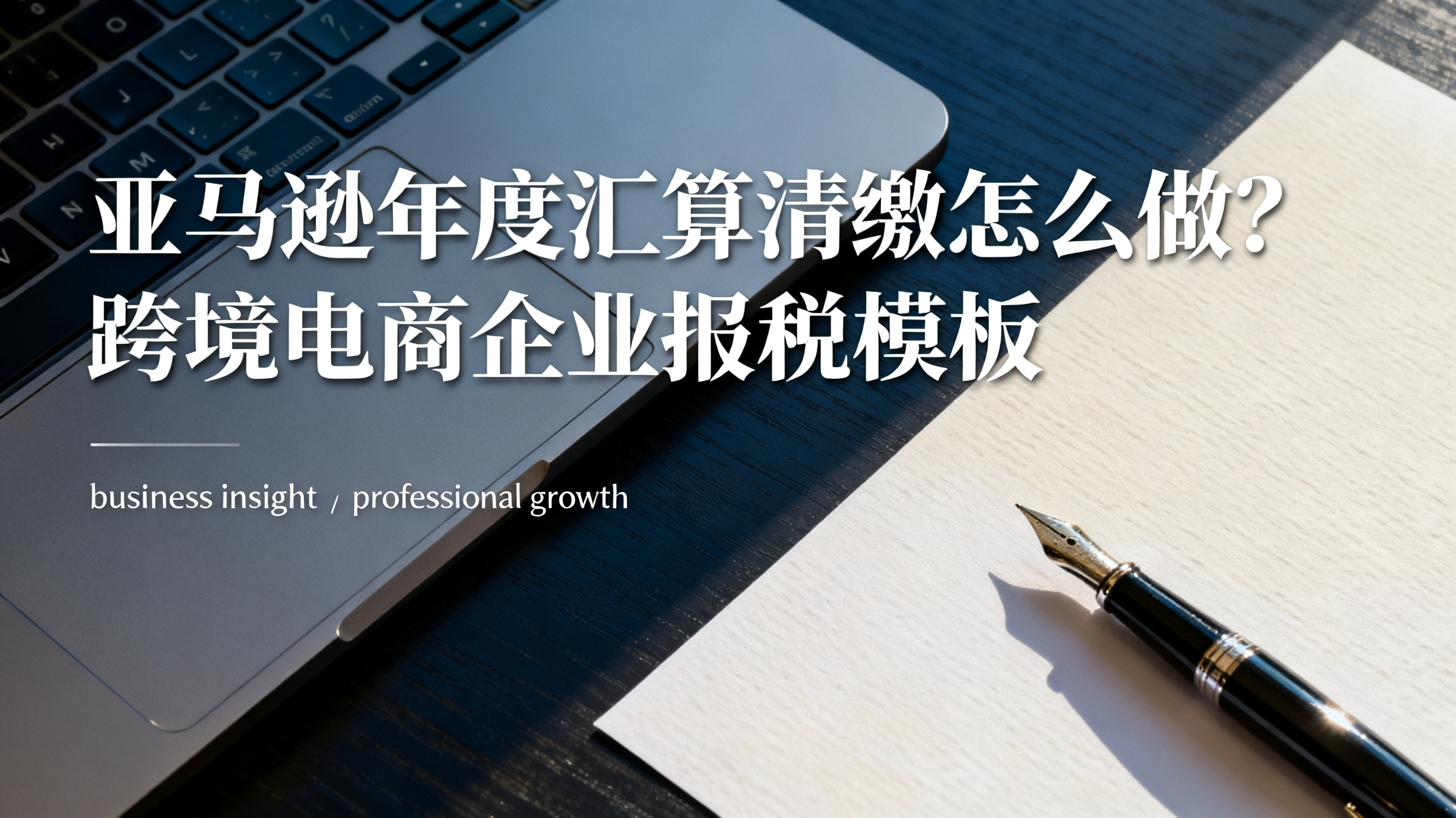 亚马逊年度汇算清缴怎么做？跨境电商企业报税模板