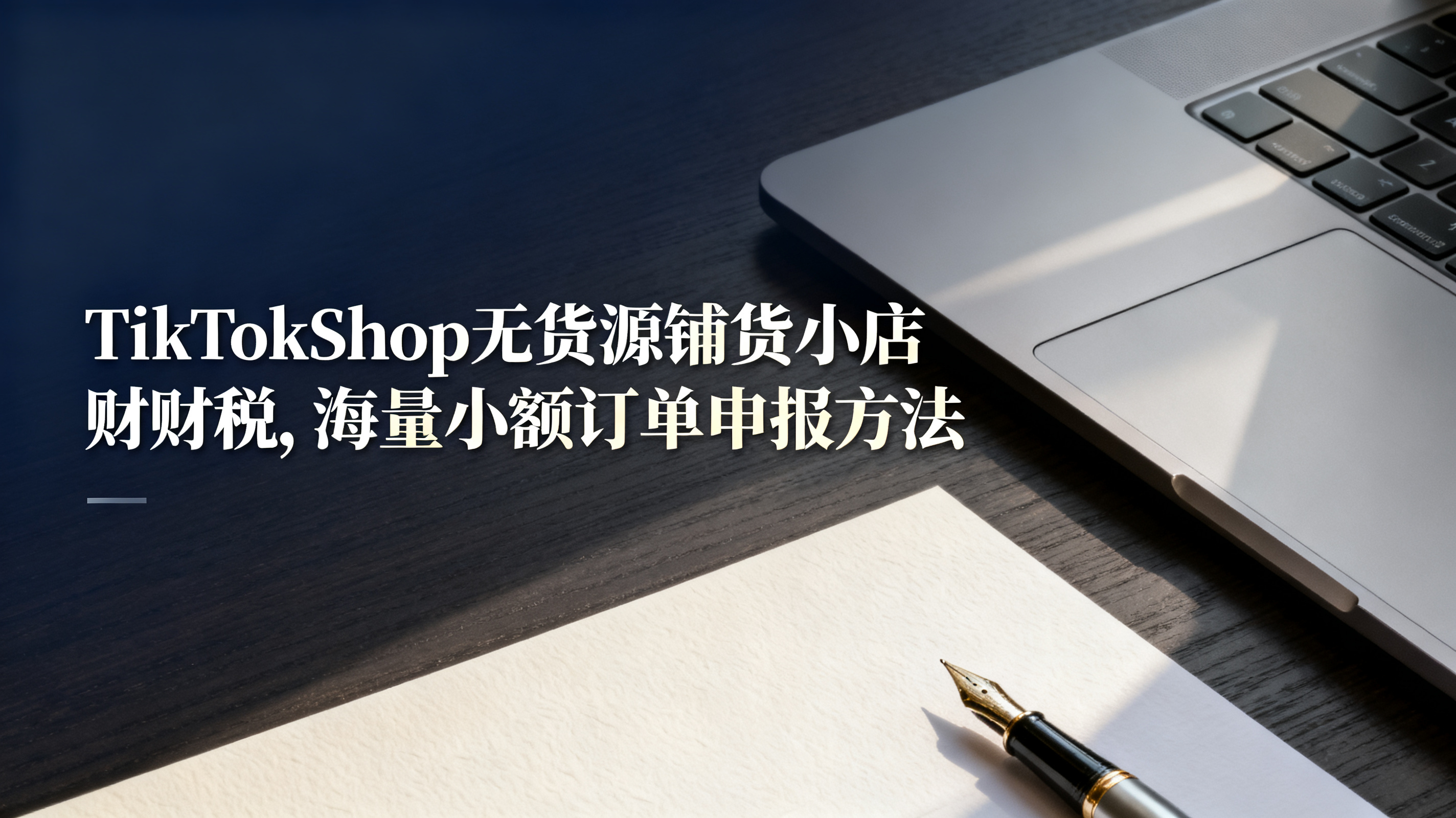 TikTokShop无货源铺货小店财税,海量小额订单申报方法 TikTokShop无货源铺货小店财税,海量小额订单申报方法