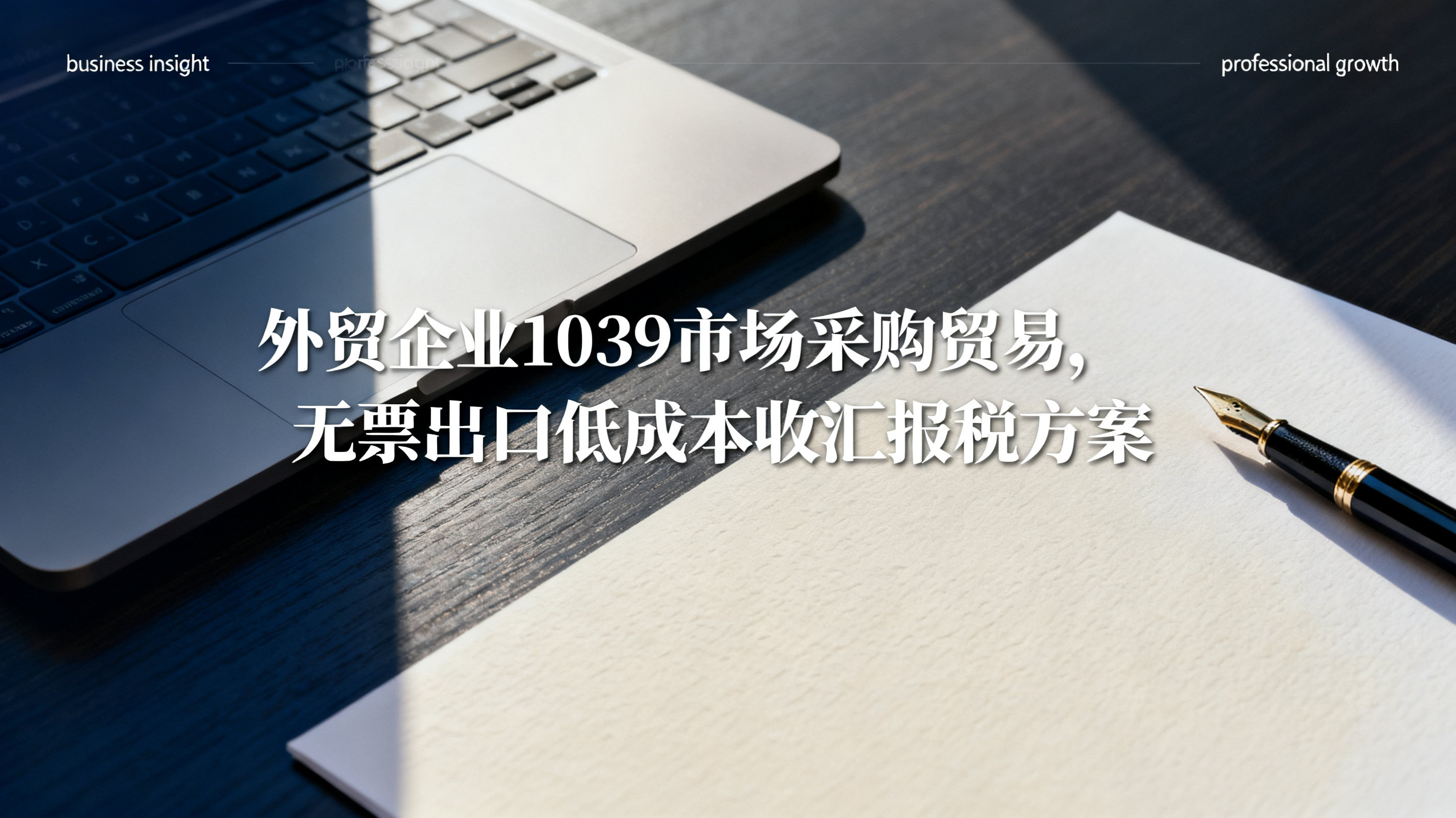 外贸企业1039市场采购贸易,无票出口低成本收汇报税方案 外贸企业1039市场采购贸易,无票出口低成本收汇报税方案
