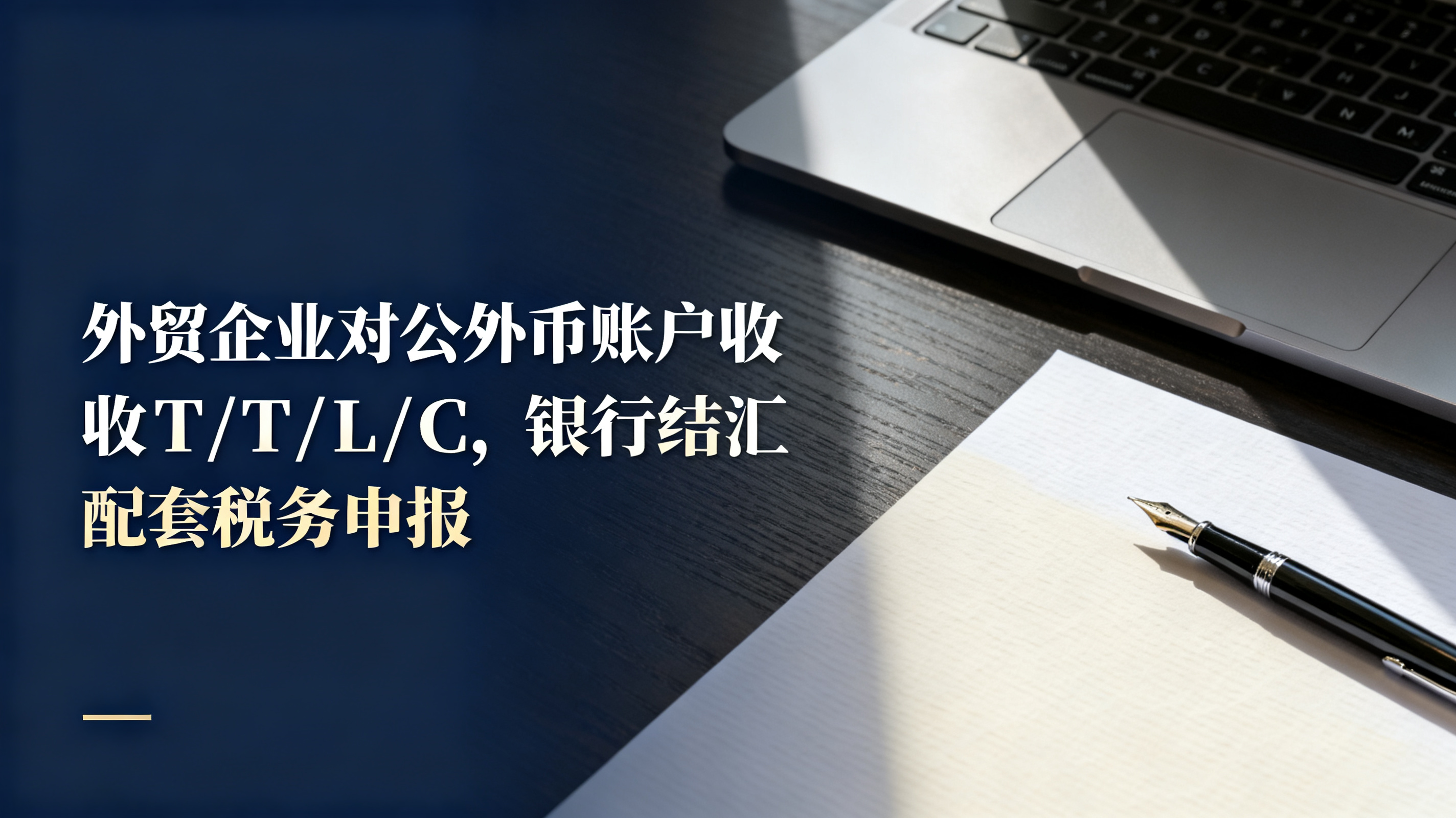 外贸企业对公外币账户收T/T/L/C,银行结汇配套税务申报 外贸企业对公外币账户收T/T/L/C,银行结汇配套税务申报