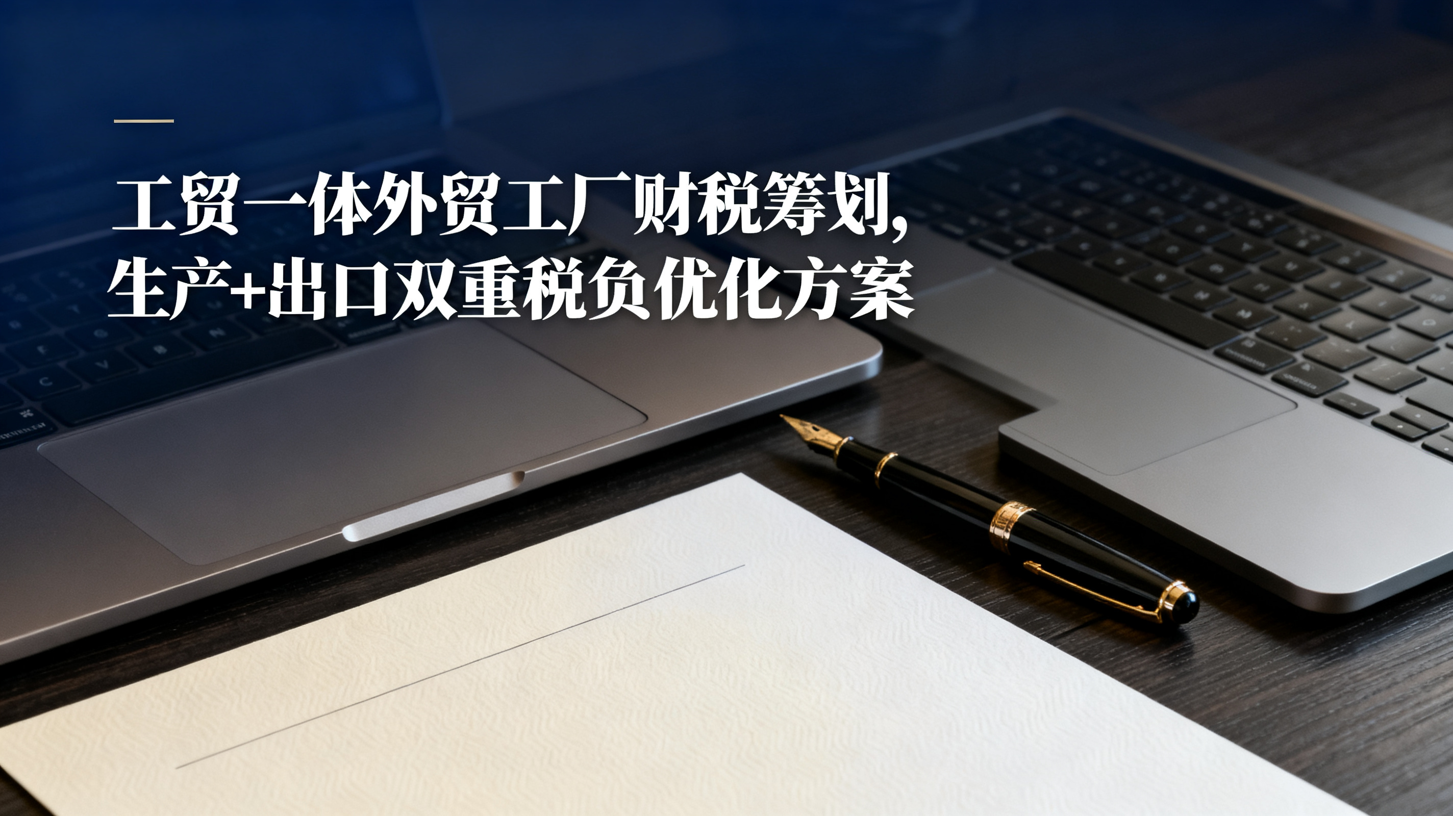 工贸一体外贸工厂财税筹划,生产+出口双重税负优化方案 工贸一体外贸工厂财税筹划,生产+出口双重税负优化方案