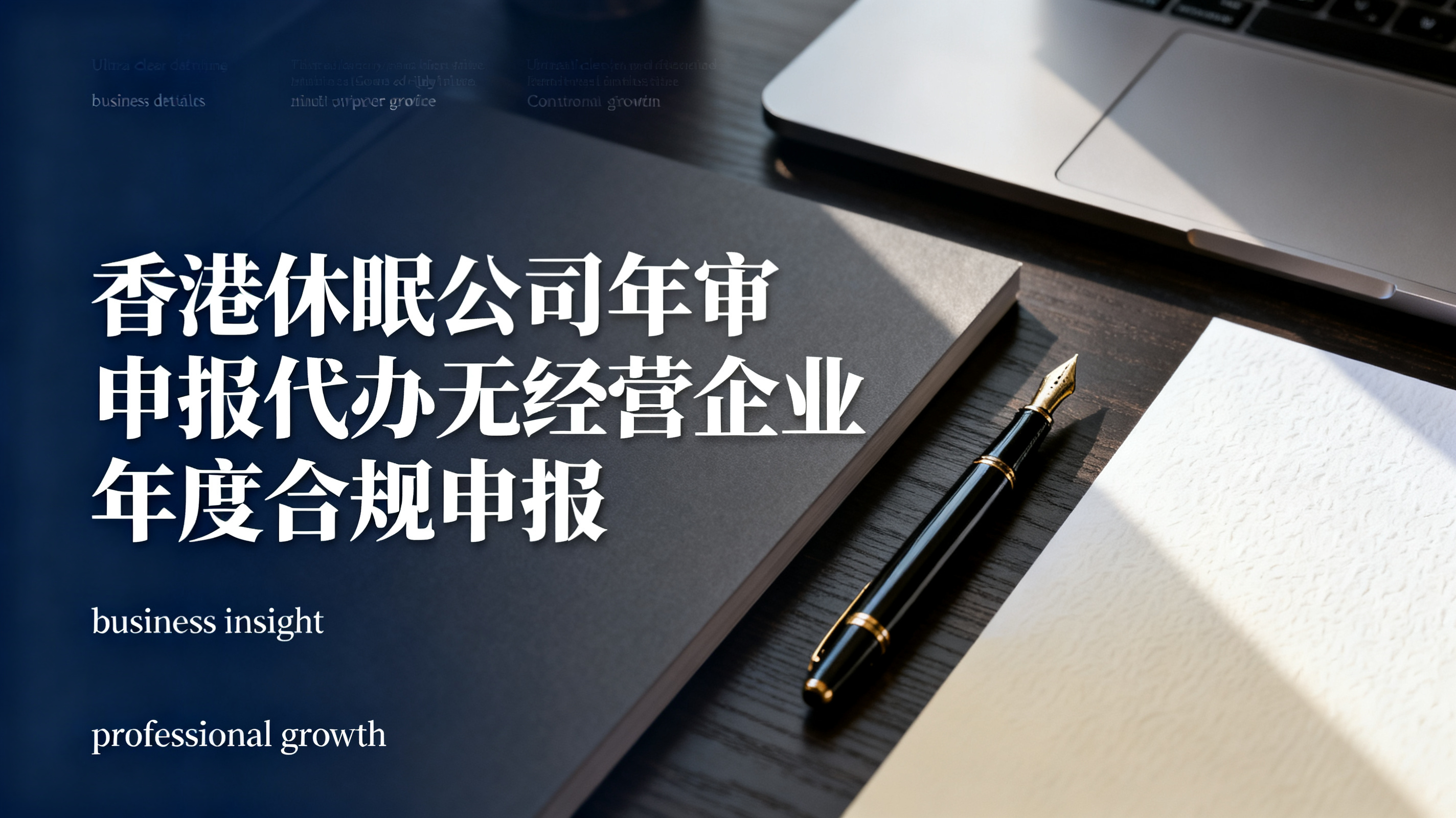 香港休眠公司年审申报代办无经营企业年度合规申报