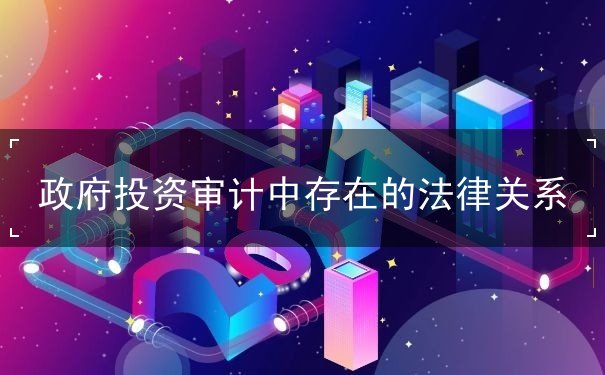 政府投资审计中存在的法律关系