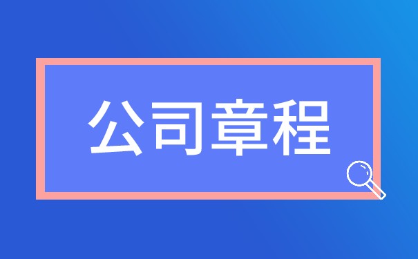 公司章程一人有限责任公司